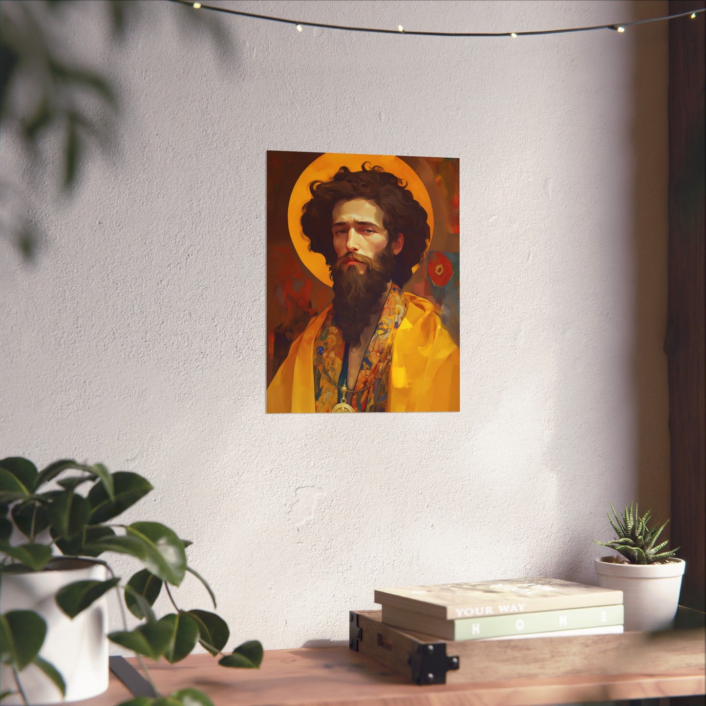 Saint James the Greater - Apostle - Sanctified Souls Print - Multiple Sizes - Premium Matte Vertical Posters