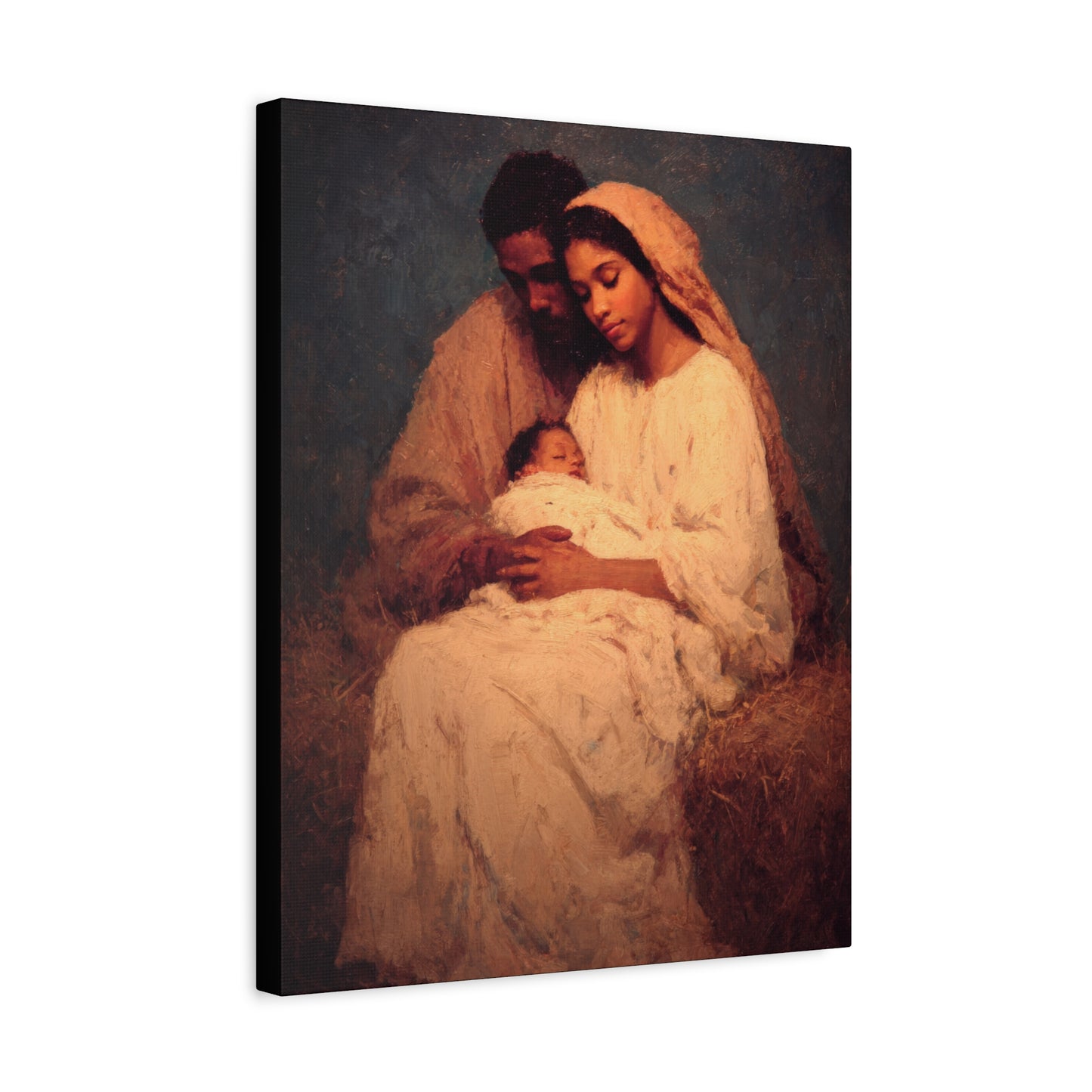Love Made Visible in the Holy Family - Gallery Wrapped Canvas - Print - Religious Art for your Home - Catholic