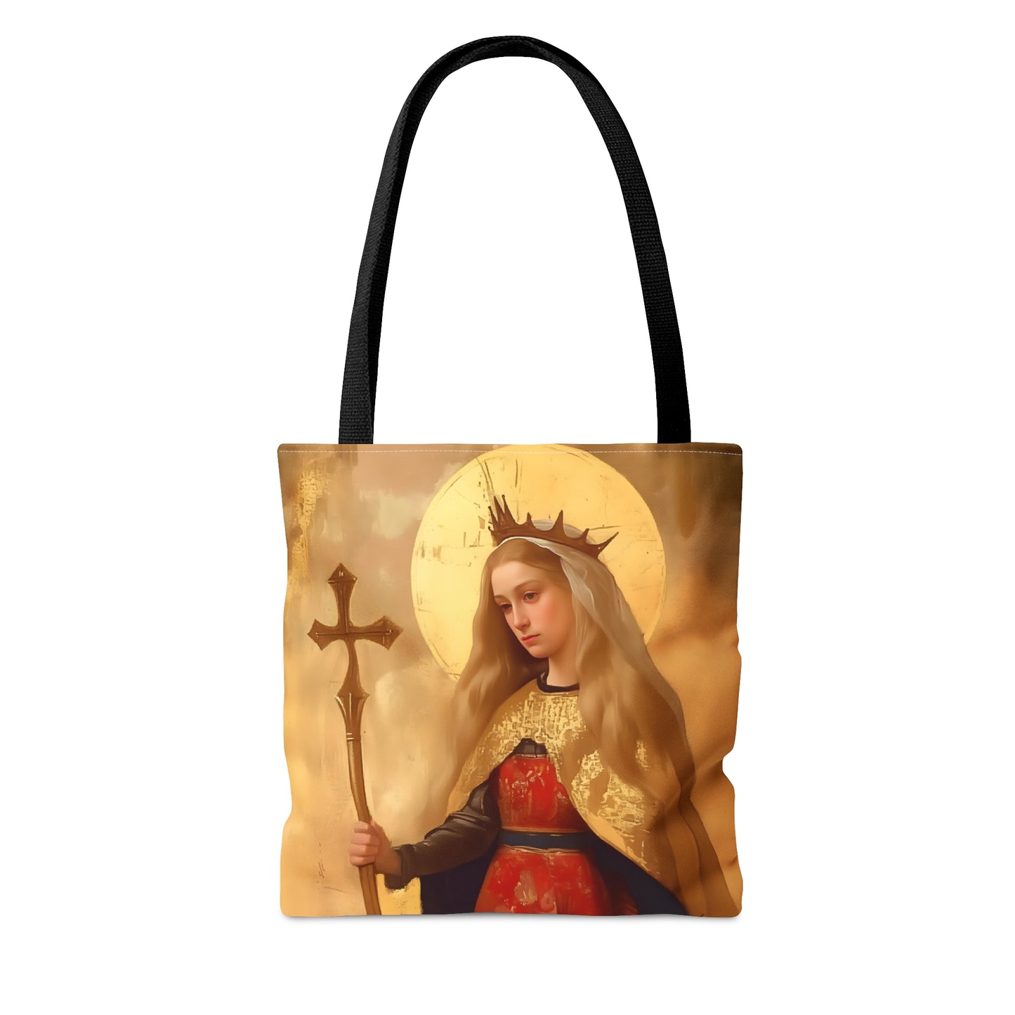 Saint Margaret of Antioch Tote Bag - Large Medium Small Faith Art Bag - Catholic Faith Purse - Religious Carry All