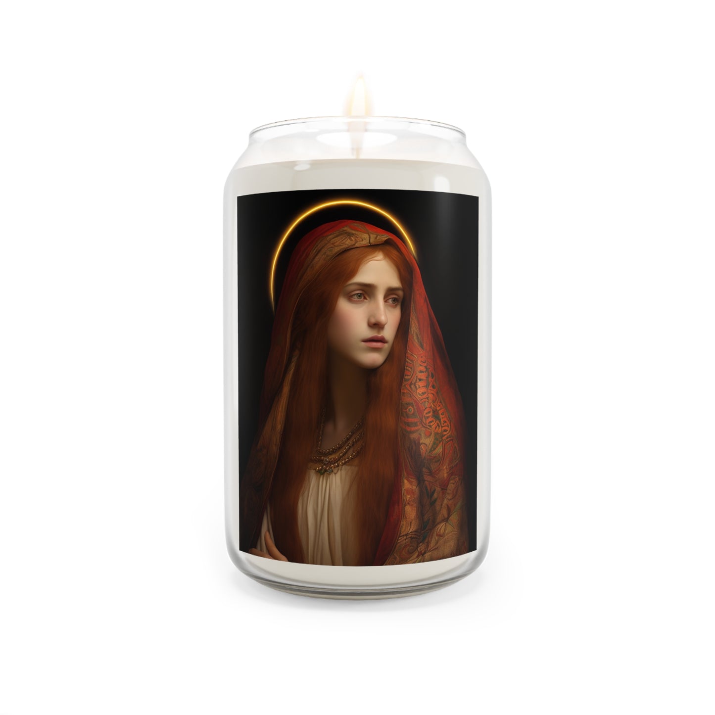 The Beloved Disciple - Mary Magdalene's Devotion - Scented Prayer Candle, 13.75oz - Tall Size - Religious Prayer Candle - Catholic Art