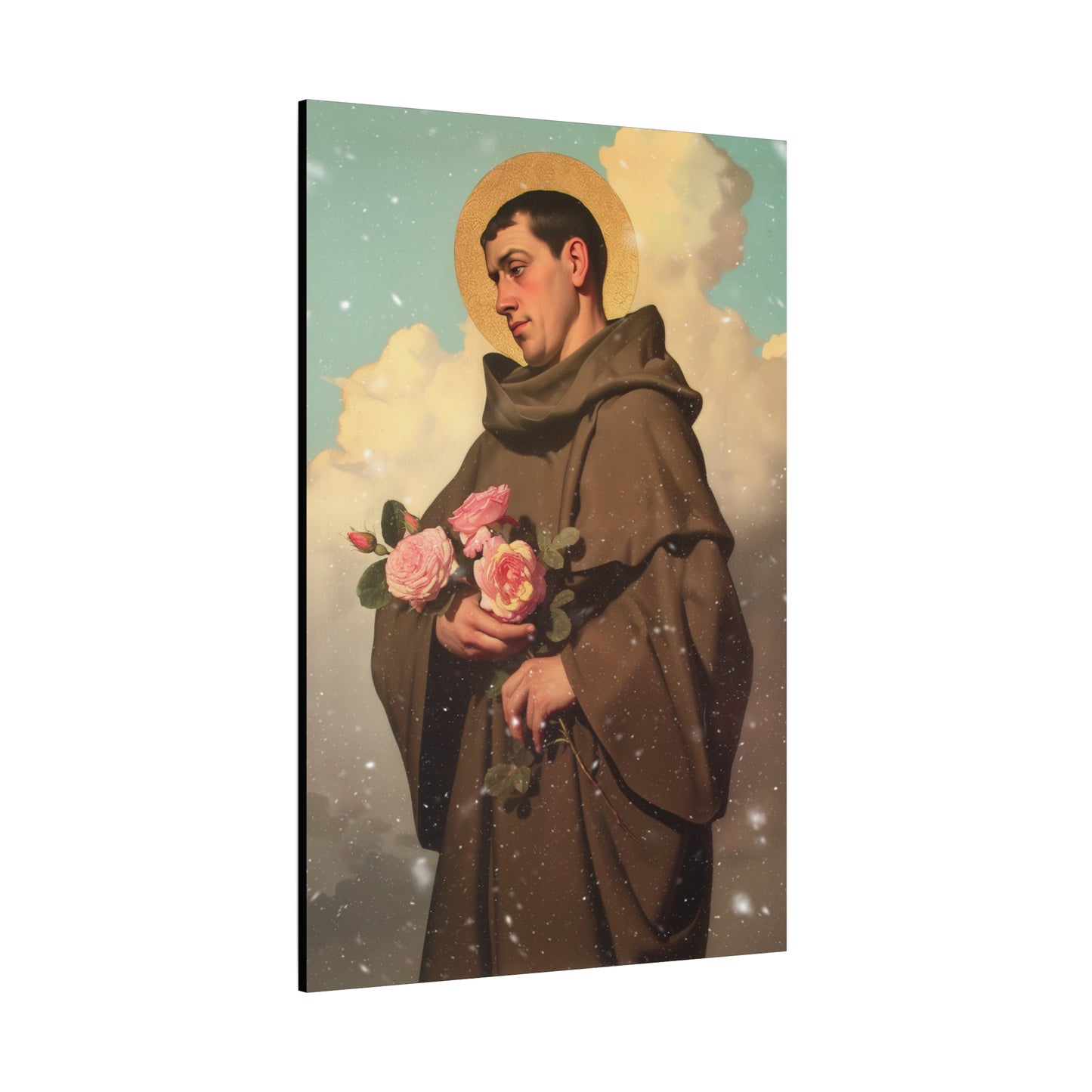 Saint Didacus of Alcala - Gallery Wrapped Canvas - Print - Religious Art for your Home - Catholic Art