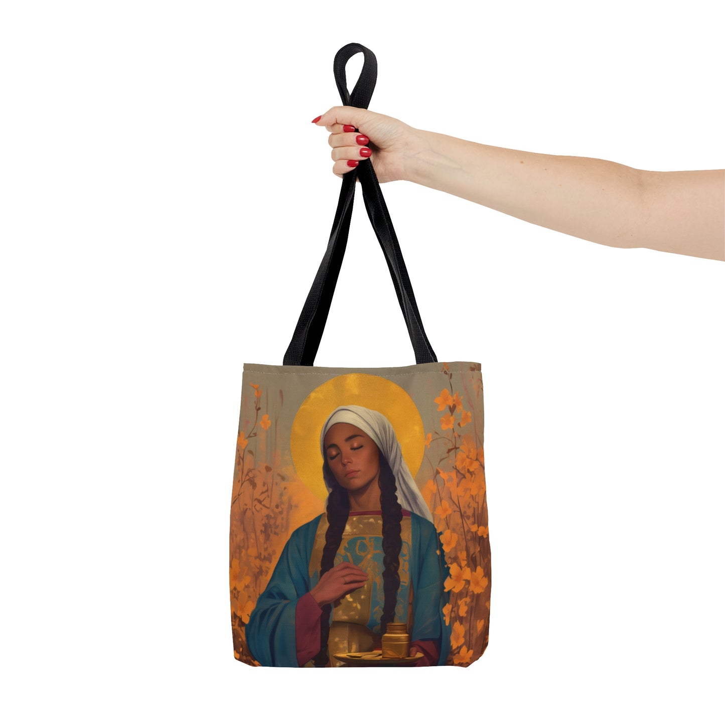 Saint Hermione of Ephesus - Tote Bag - Large Medium Small Faith Art Bag - Catholic Faith Purse