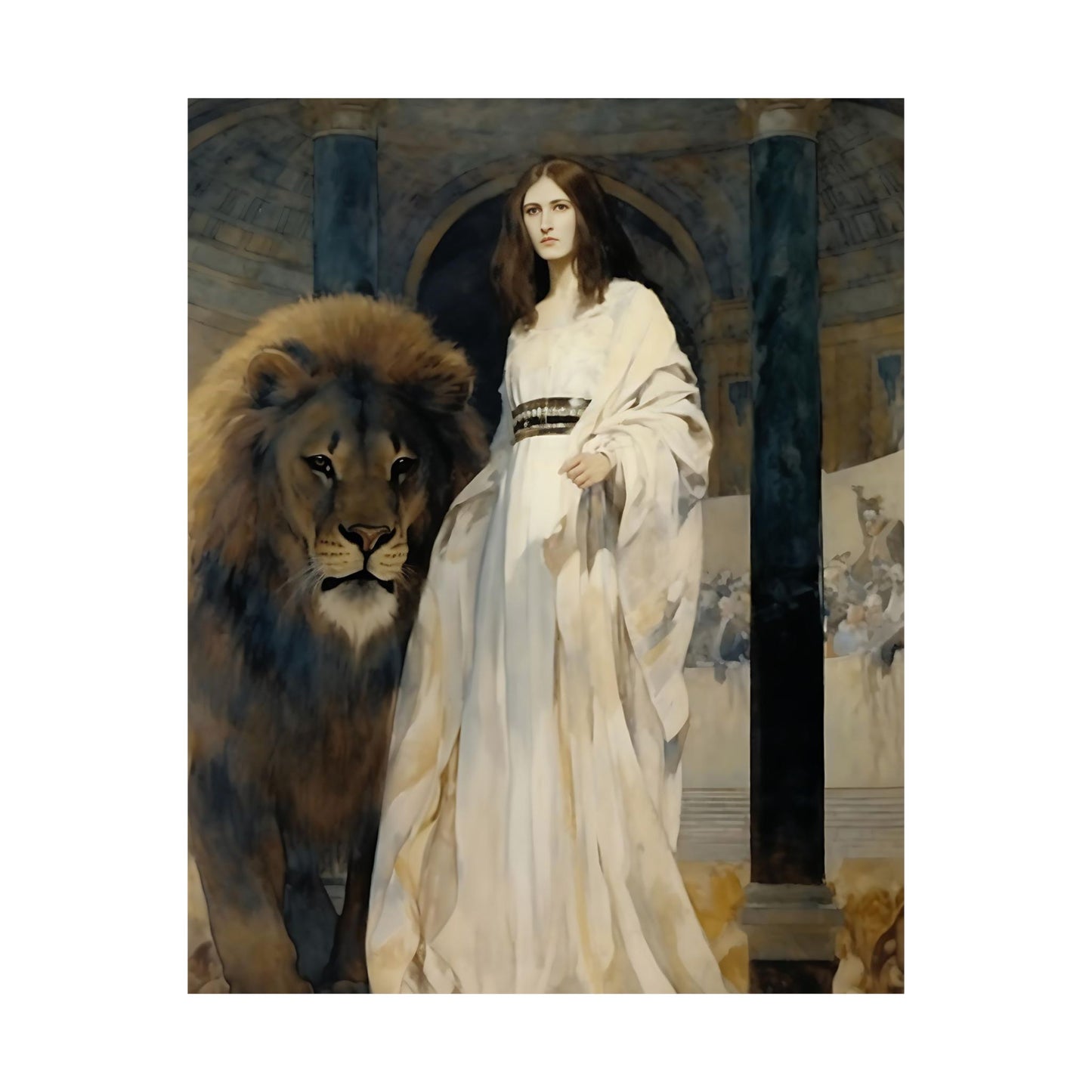 Saint Euphemia Print - Sanctified Souls Print - Multiple Sizes - Premium Matte Vertical Posters