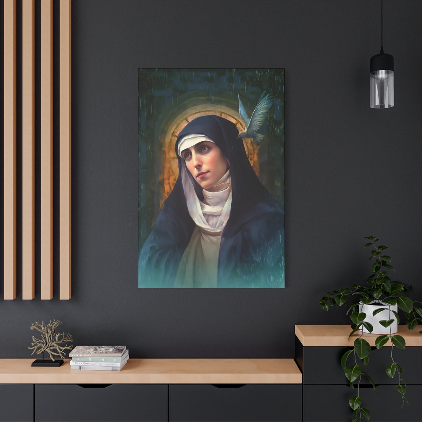 Saint Teresa of Avila - Museum Wrapped Canvas - Sanctified Souls Print - Religious Art for your Home