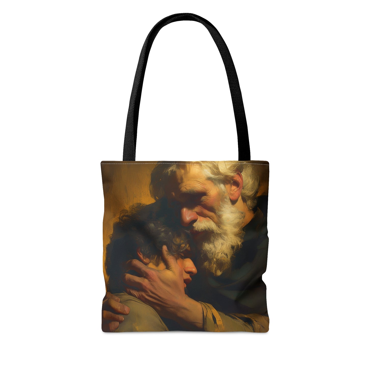 The Return of the Prodigal Son - Tote Bag - Large Medium Small Faith Art Bag - Catholic Faith Purse