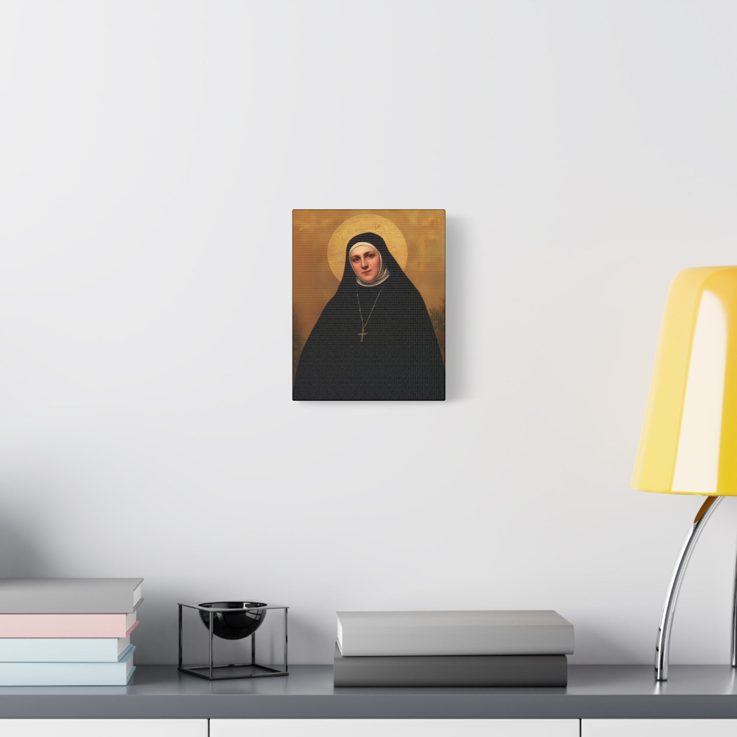 Saint Geltrude Caterina Comensoli - Gallery Wrapped Canvas - Print - Religious Art for your Home - Catholic Art