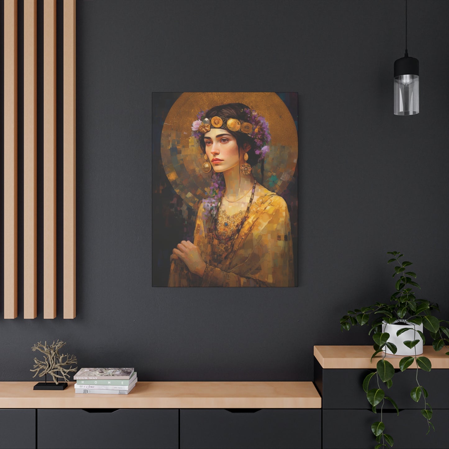 Saint Lydia Purpuraria Canvas Print - Multiple Sizes - Catholic Home art - Museum Wrapped Canvas - Sanctified Souls Print