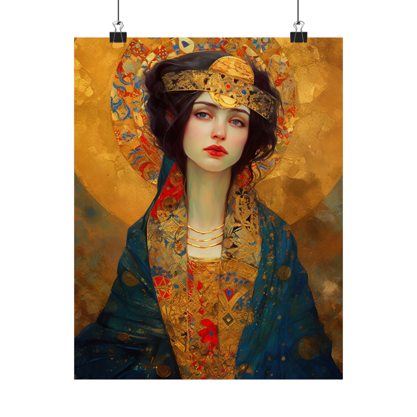 Saint Helena - Sanctified Souls Print - Multiple Sizes - Premium Matte Vertical Posters