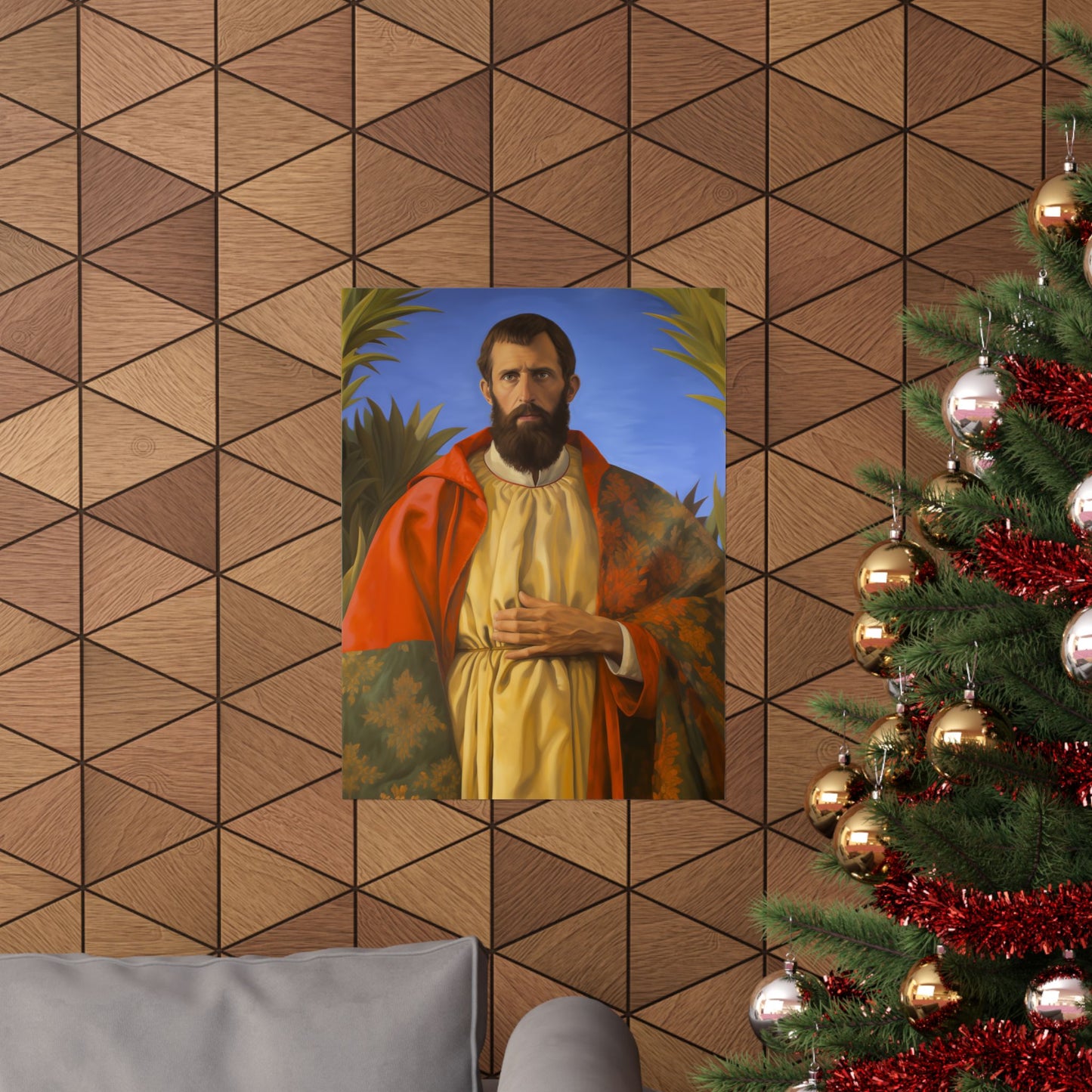 Saint Thomas the Apostle - Sanctified Souls Print - Multiple Sizes - Premium Matte Vertical Posters