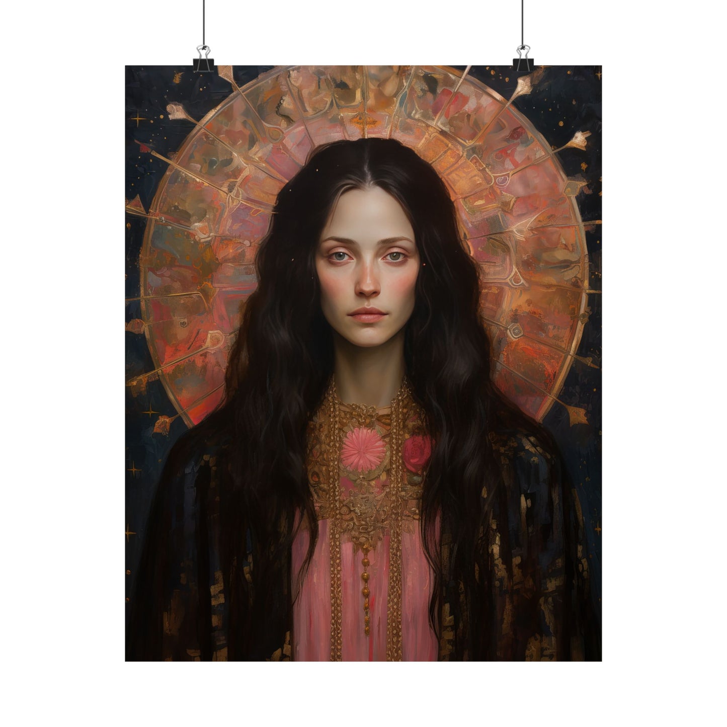Saint Susanna - Sanctified Souls Print - Multiple Sizes - Premium Matte Vertical Posters