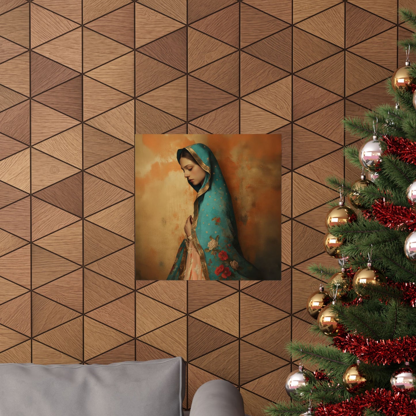 Our Lady of Guadalupe - Sanctified Souls Print - Multiple Sizes - Premium Matte Vertical Posters