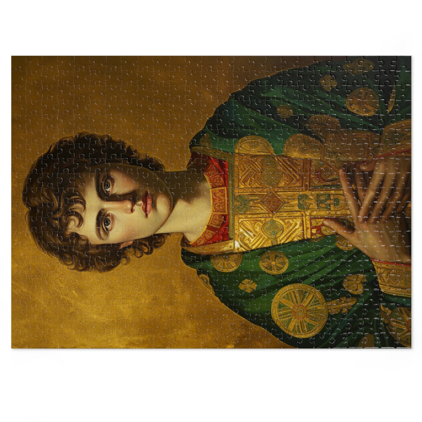 Saint Pantaleon - Puzzle and Keepsake Tin - Religious Jigsaw Puzzle (30, 110, 252, 500,1000-Piece) - Religious Puzzle