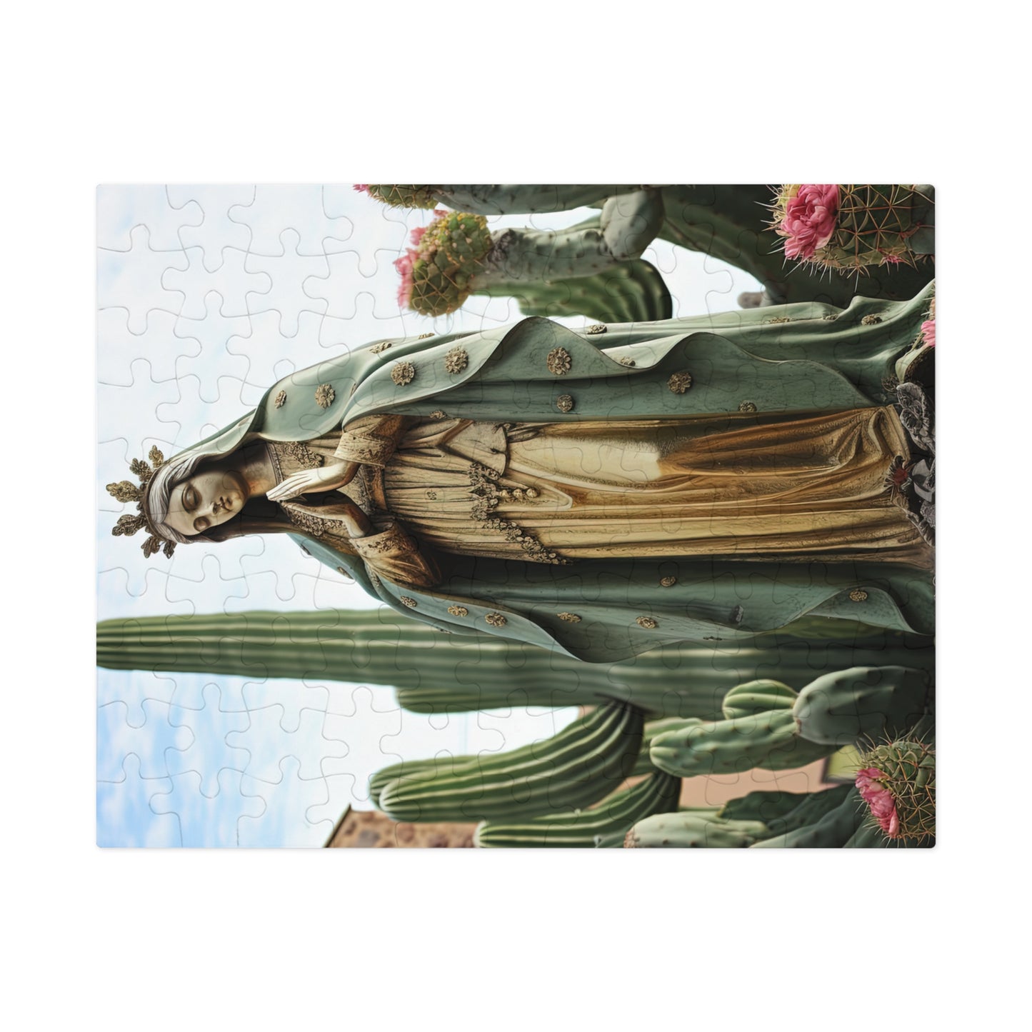 Our Lady of Guadalupe - Puzzle and Keepsake Tin - Religious Jigsaw Puzzle (30, 110, 252, 500,1000-Piece) - Religious Puzzle