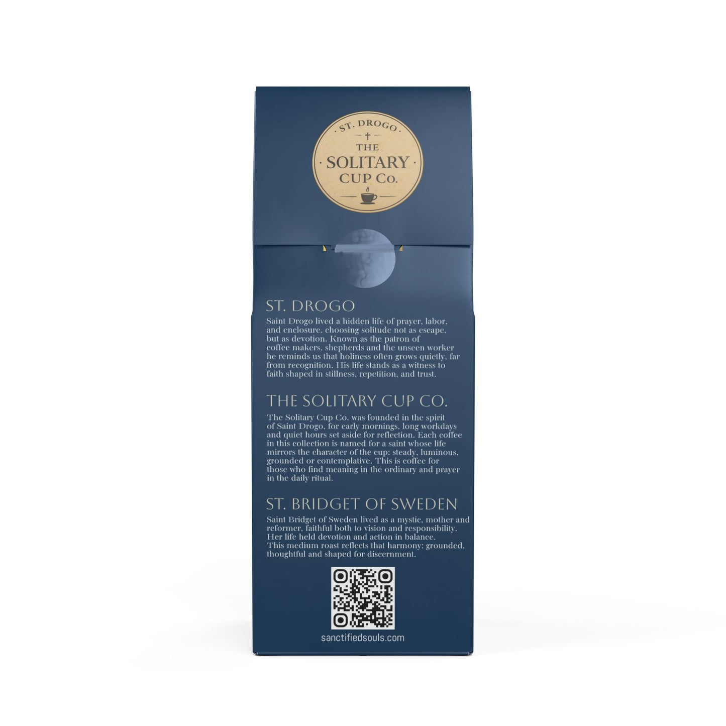 St. Bridget of Sweden - Prophetic Hearth Blend (Medium Roast) - St. Drogo - The Solitary Cup Co. - Artisan Catholic Saint Inspired Coffee - 12 oz.