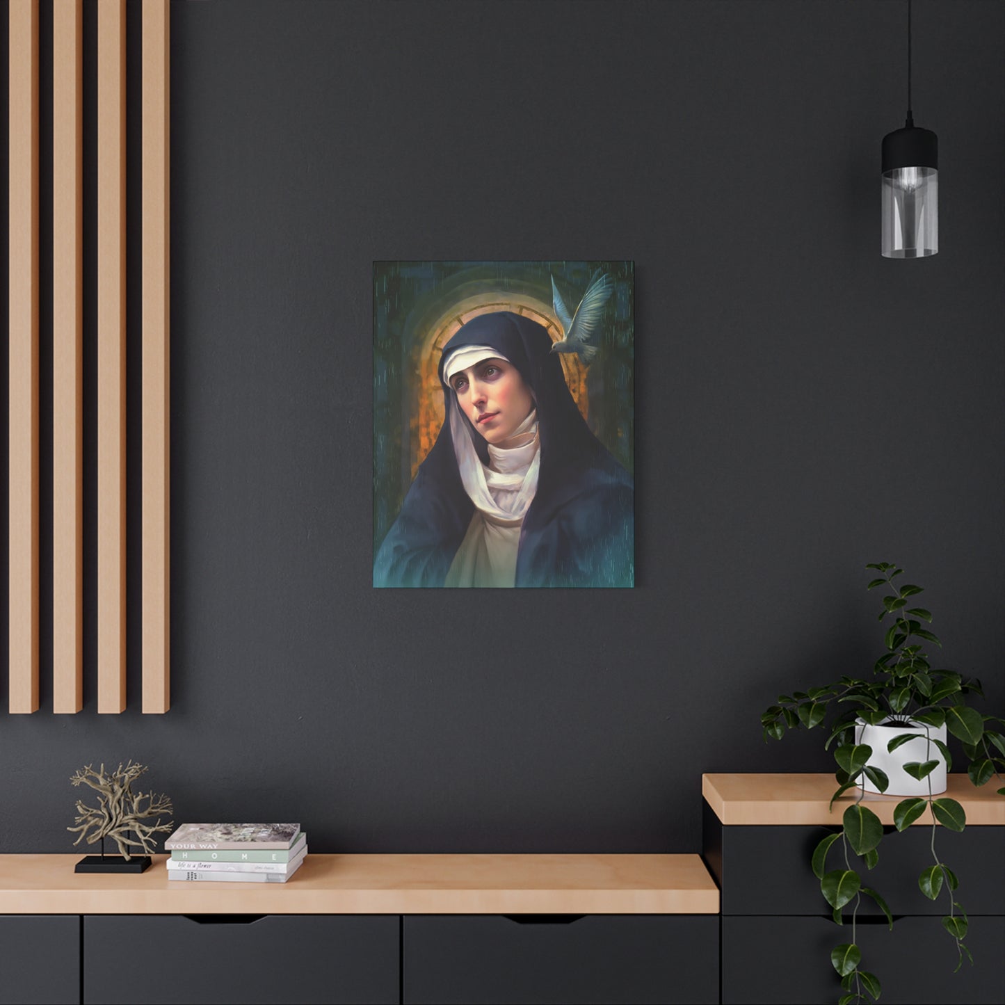 Saint Teresa of Avila - Museum Wrapped Canvas - Sanctified Souls Print - Religious Art for your Home