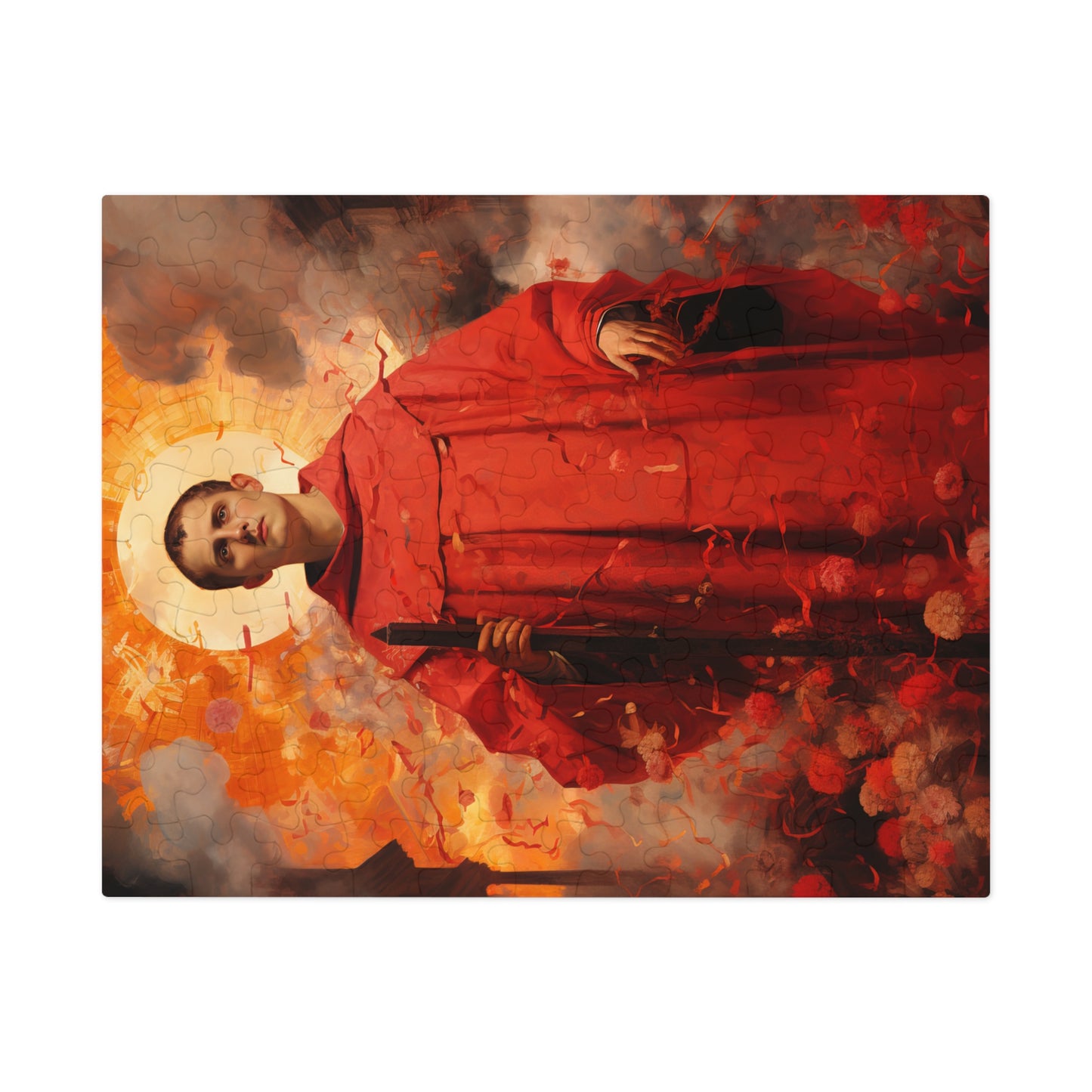 Saint Lawrence - Puzzle and Keepsake Tin - Religious Jigsaw Puzzle (30, 110, 252, 500,1000-Piece) - Religious Puzzle