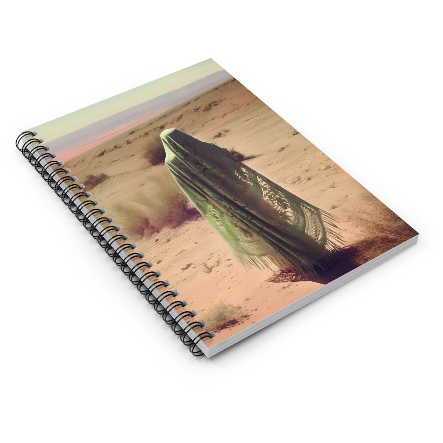 Saint Theodora of Alexandria Journal - Sanctified Souls Art - Religious Based Notebook - Spiral Notebook - Ruled Line