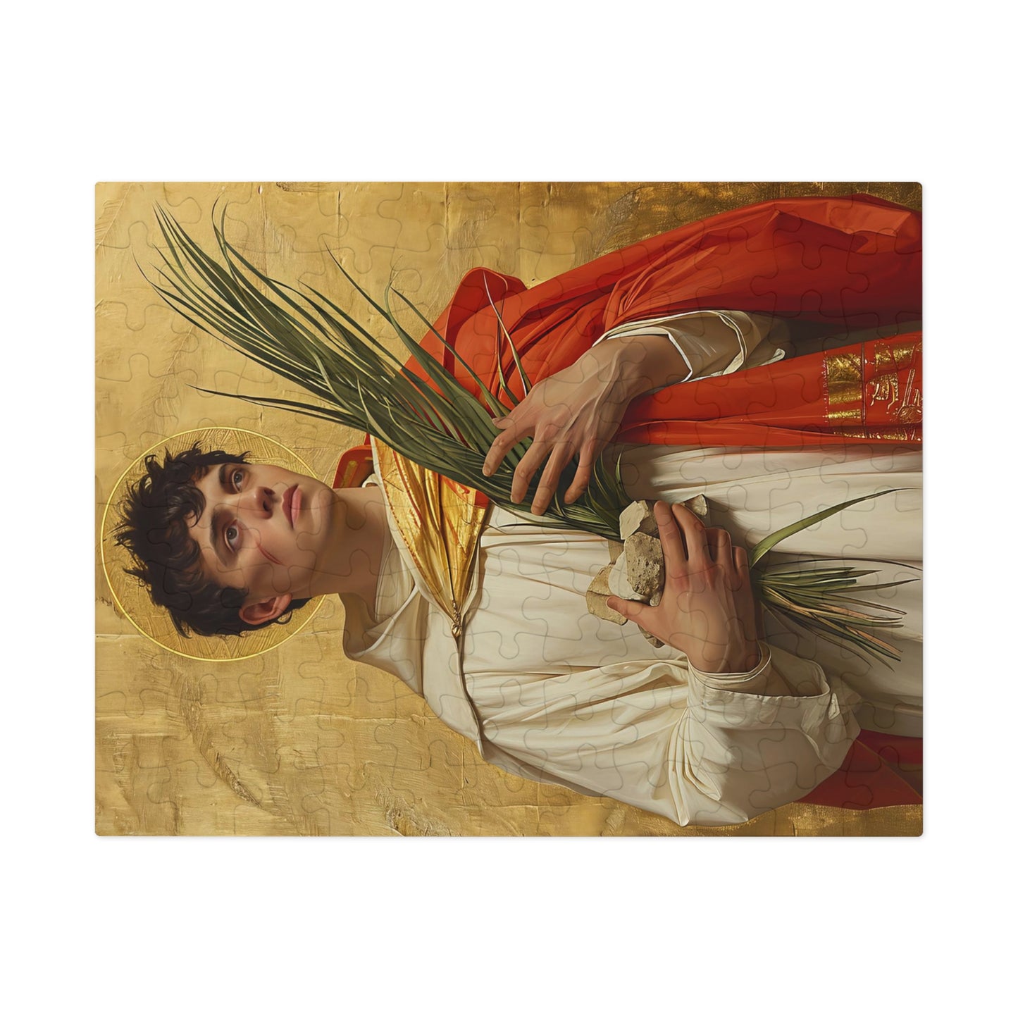 Saint Stephen - Puzzle and Keepsake Tin - Religious Jigsaw Puzzle (30, 110, 252, 500,1000-Piece) - Religious Puzzle