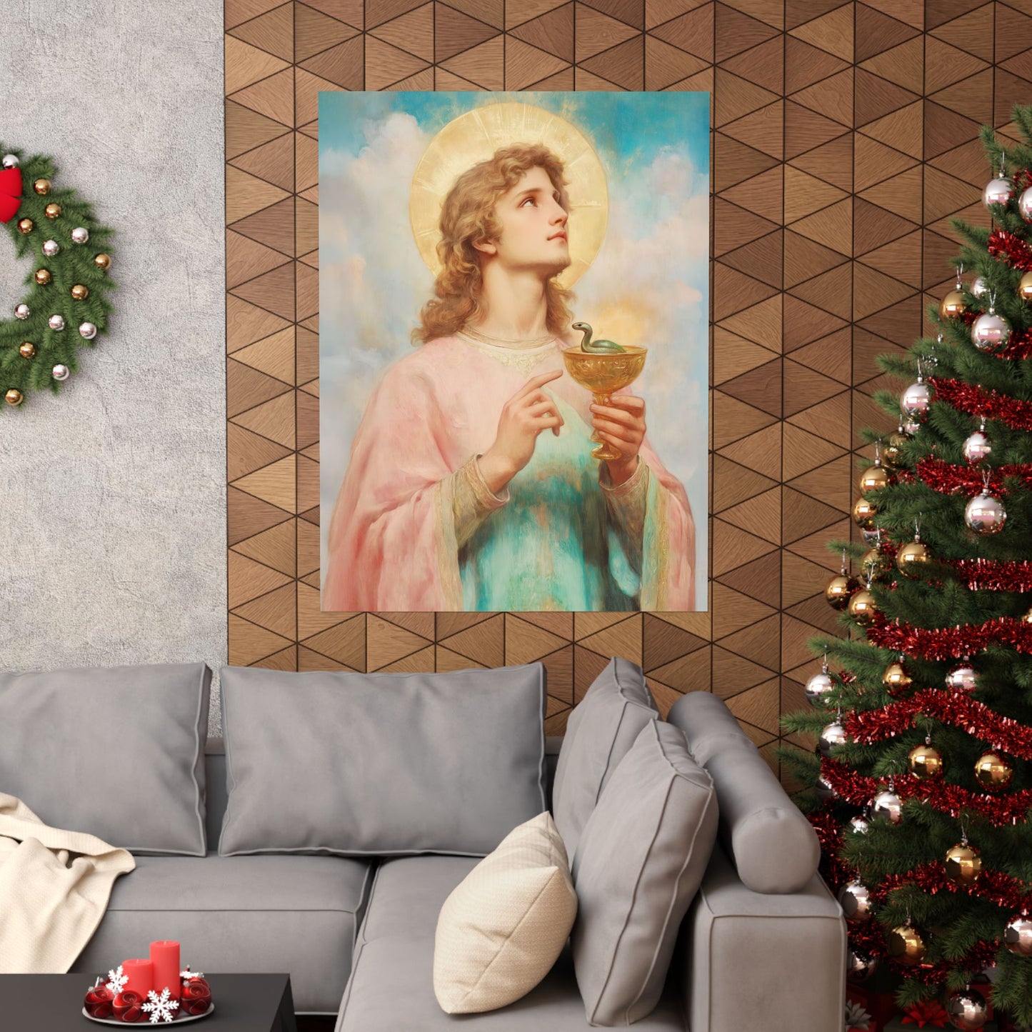 Copy of Saint John the Apostle - Sanctified Souls Print - Multiple Sizes - Premium Matte Vertical Posters
