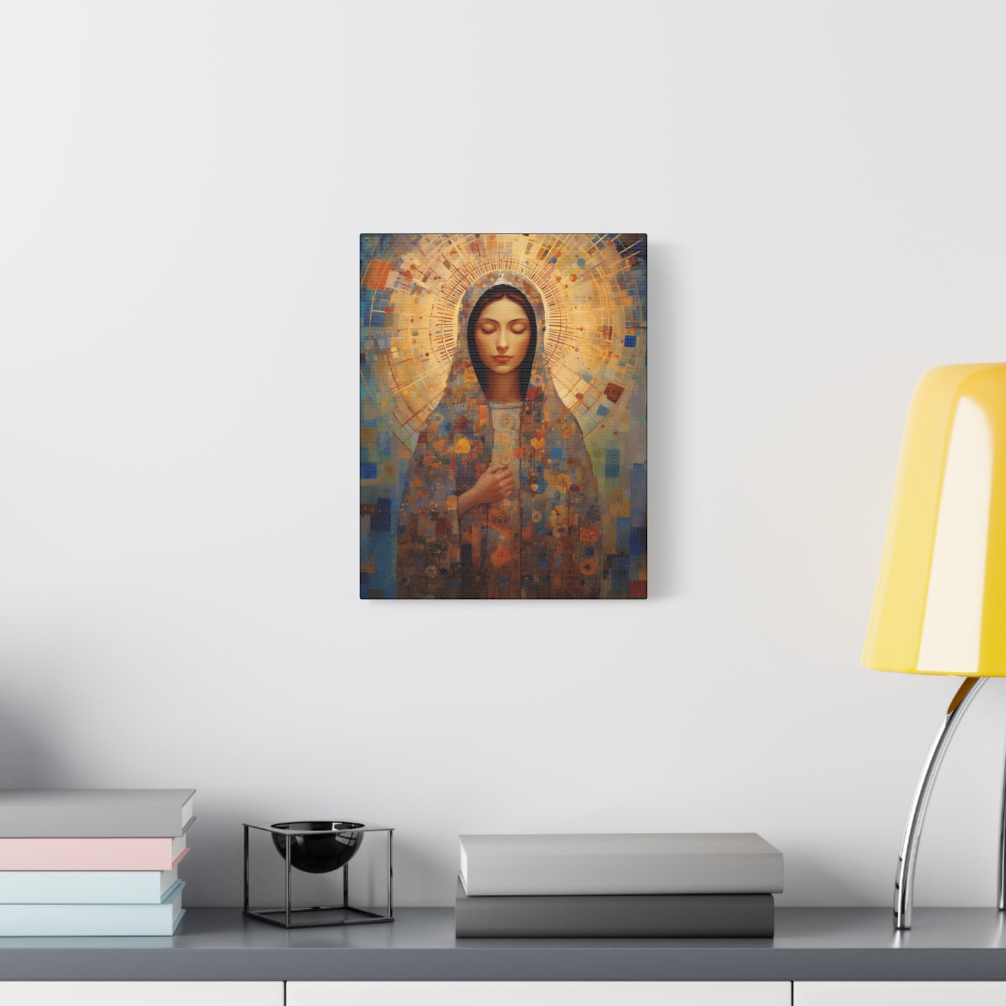 The Virgin of the Americas : Our Lady of Guadalupe Museum Wrapped Canvas Print - Multiple Sizes - Catholic Home art