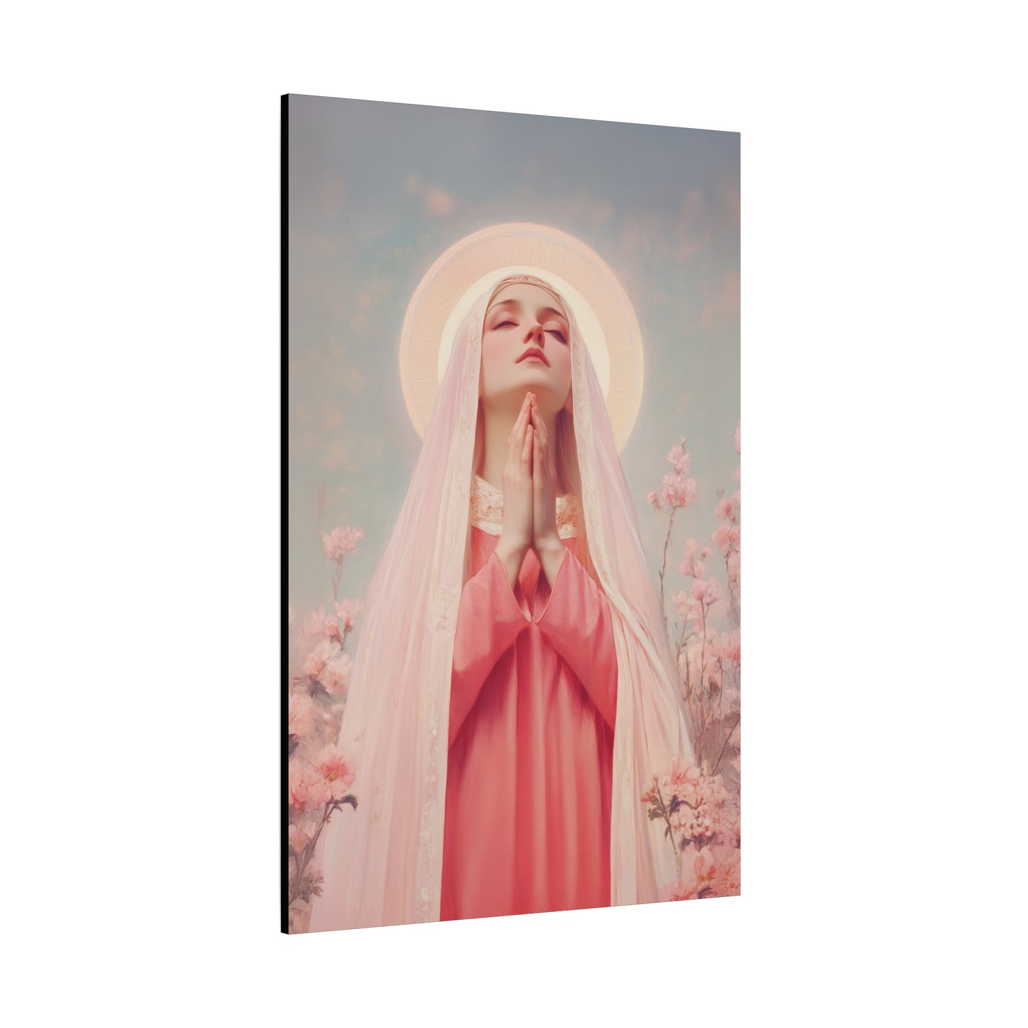 Saint Illuminata - Gallery Wrapped Canvas - Print - Religious Art for your Home - Catholic Art Print
