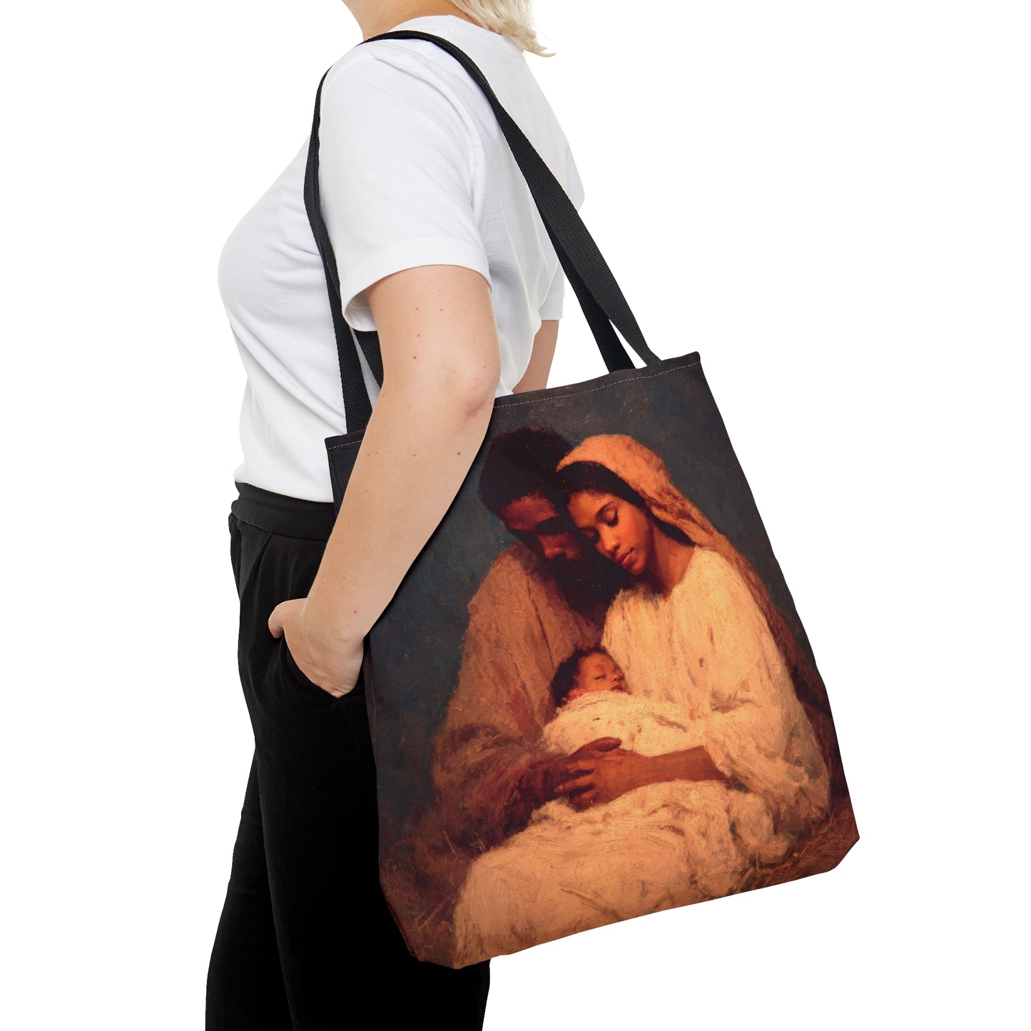 Love Made Visible in the Holy Family - Tote Bag - Large Medium Small Faith Art Bag - Catholic Faith Purse
