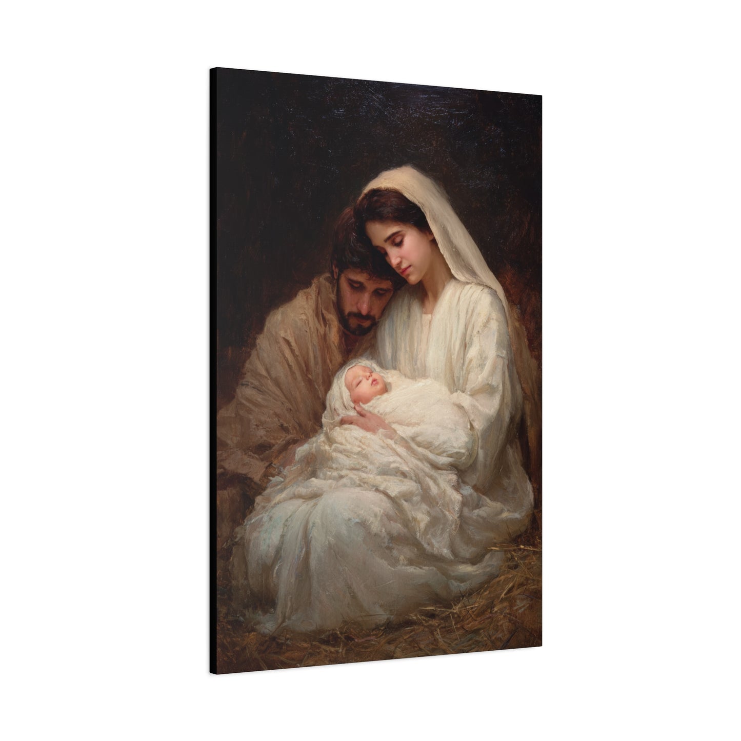 The Quiet Kingdom of the Holy Family - Gallery Wrapped Canvas - Print - Religious Art for your Home - Catholic