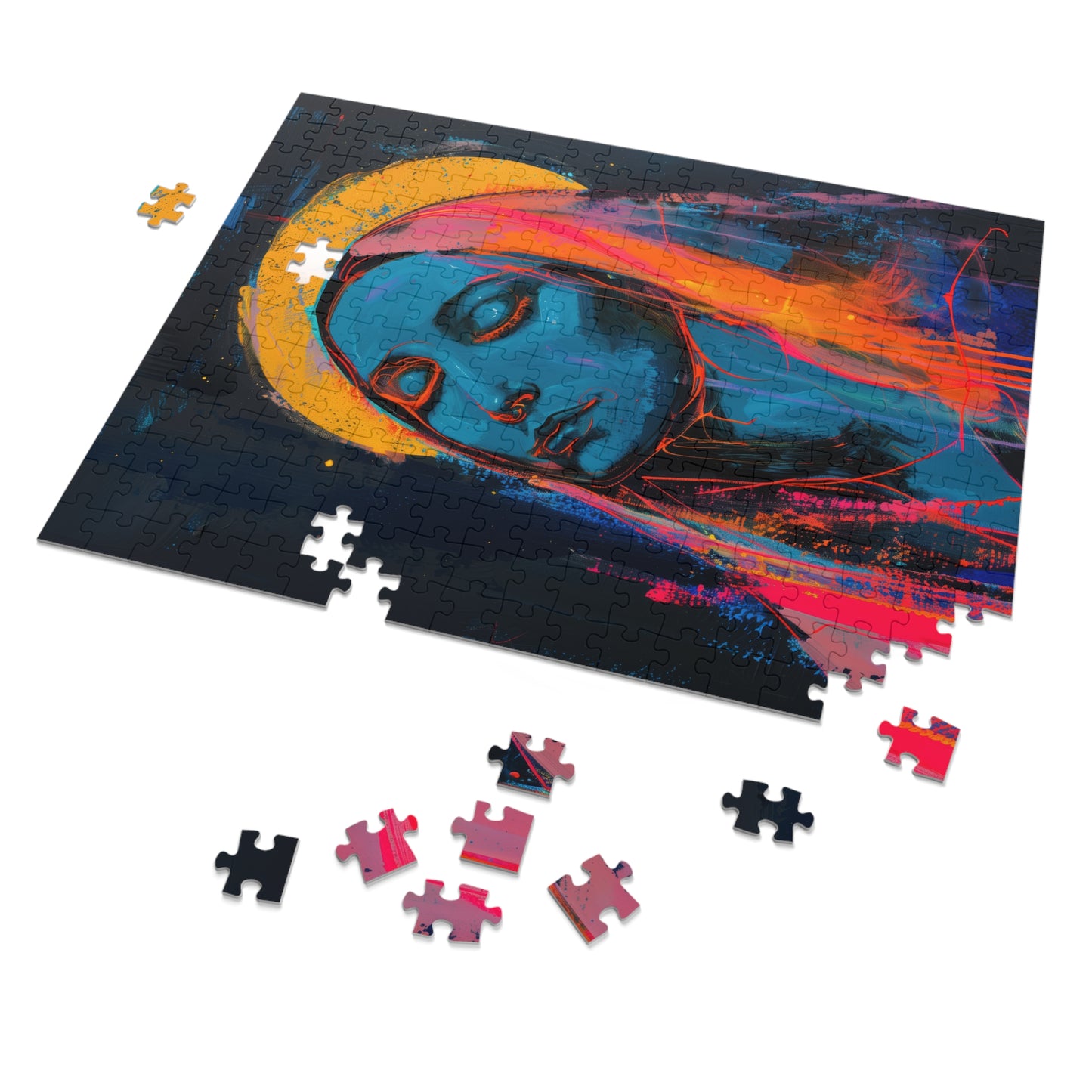 Mary, Mother of God _ Mother of Eternal Wisdom - Puzzle and Keepsake Tin - Religious (30, 110, 252, 500,1000) - Religious Catholic Puzzle