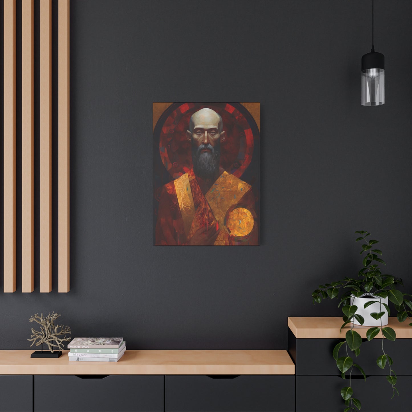 Saint Bartholomew Canvas Print - Multiple Sizes - Catholic Home art - Museum Wrapped Canvas - Sanctified Souls Print