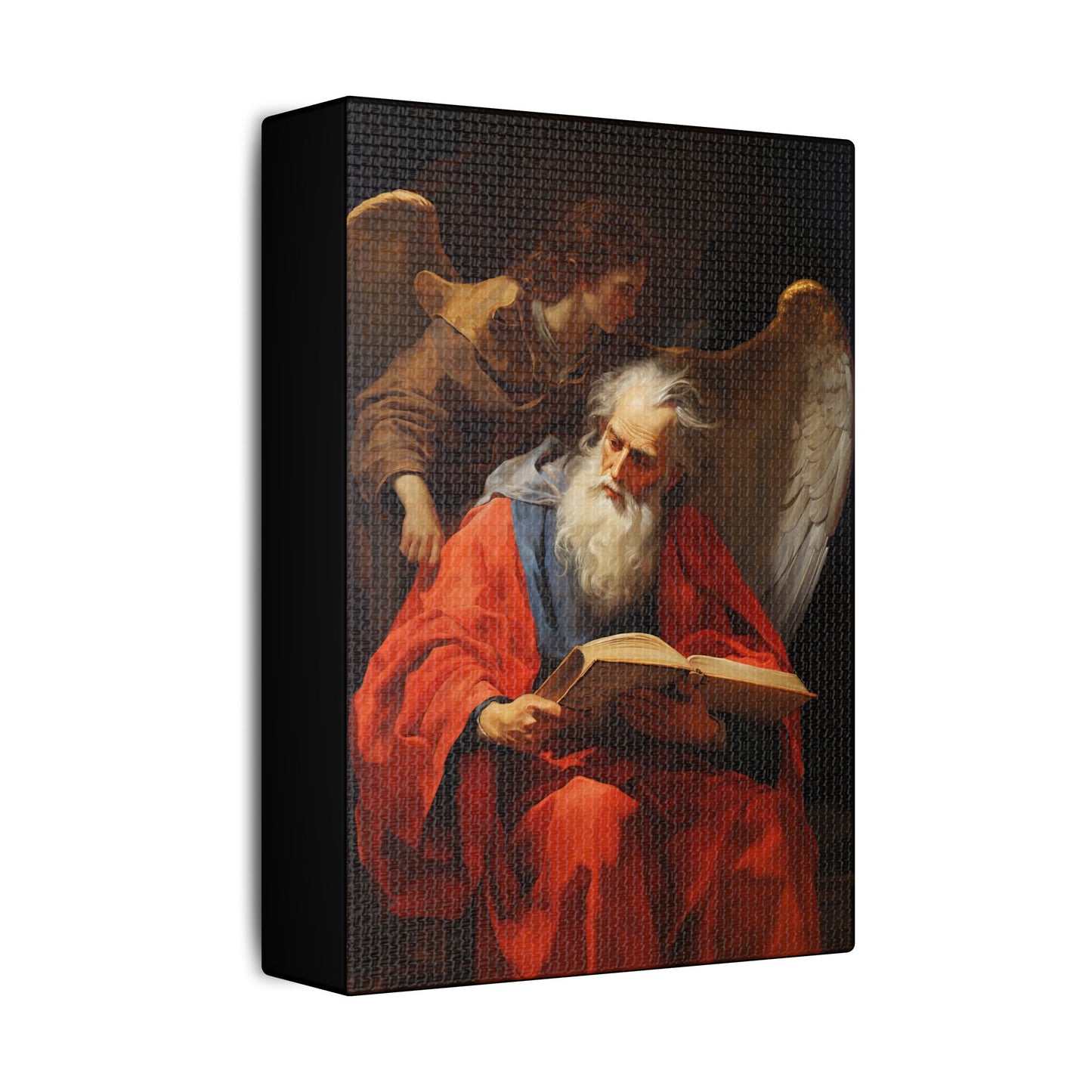Saint Matthew the Apostle - Museum Wrapped Canvas - Sanctified Souls Print - Religious Art for your Home