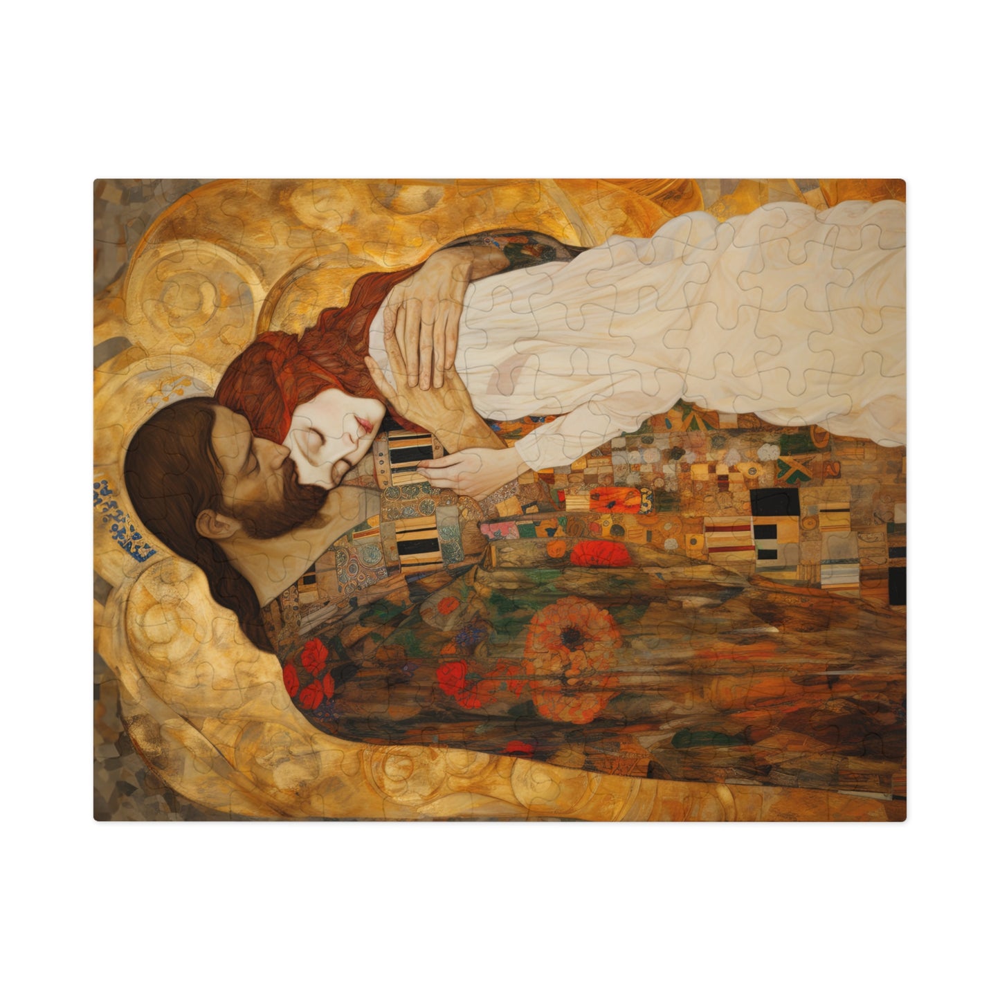 Christ Embracing Mary Magdalene Puzzle and Keepsake Tin - Religious Jigsaw Puzzle (30, 110, 252, 500,1000-Piece) - Devotional Puzzle