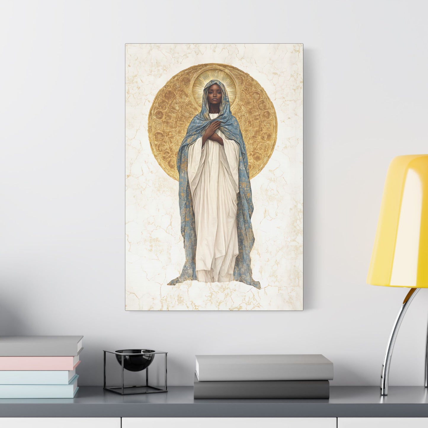 Our Lady of Kibeho- The Vision of Divine Peace - Museum Wrapped Canvas - Print - Religious Art for your Home - Christian print - Religious