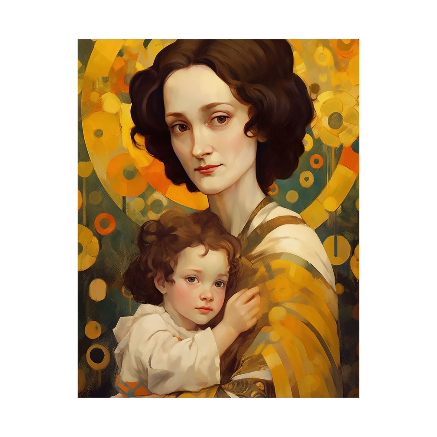 Saint Gianna Beretta Molla  Print - Sanctified Souls Print - Multiple Sizes - Premium Matte Vertical Posters