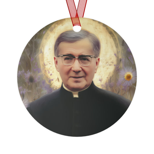 Saint Josemaría Escrivá  - Ornament - Religious Holiday Christmas Ornament and Keepsake - Double sided