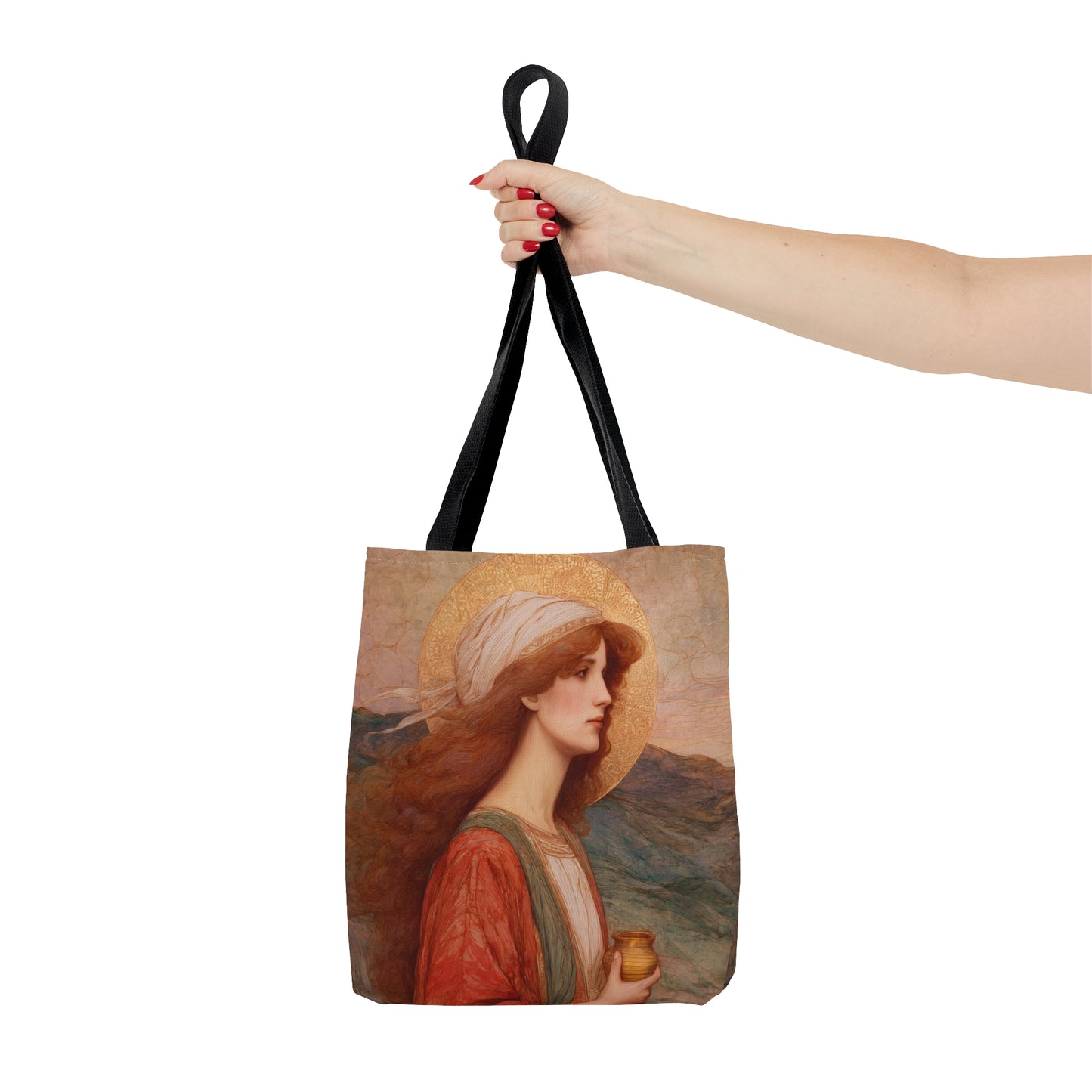Saint Joanna - Tote Bag - Large Medium Small Faith Art Bag - Catholic Faith Purse