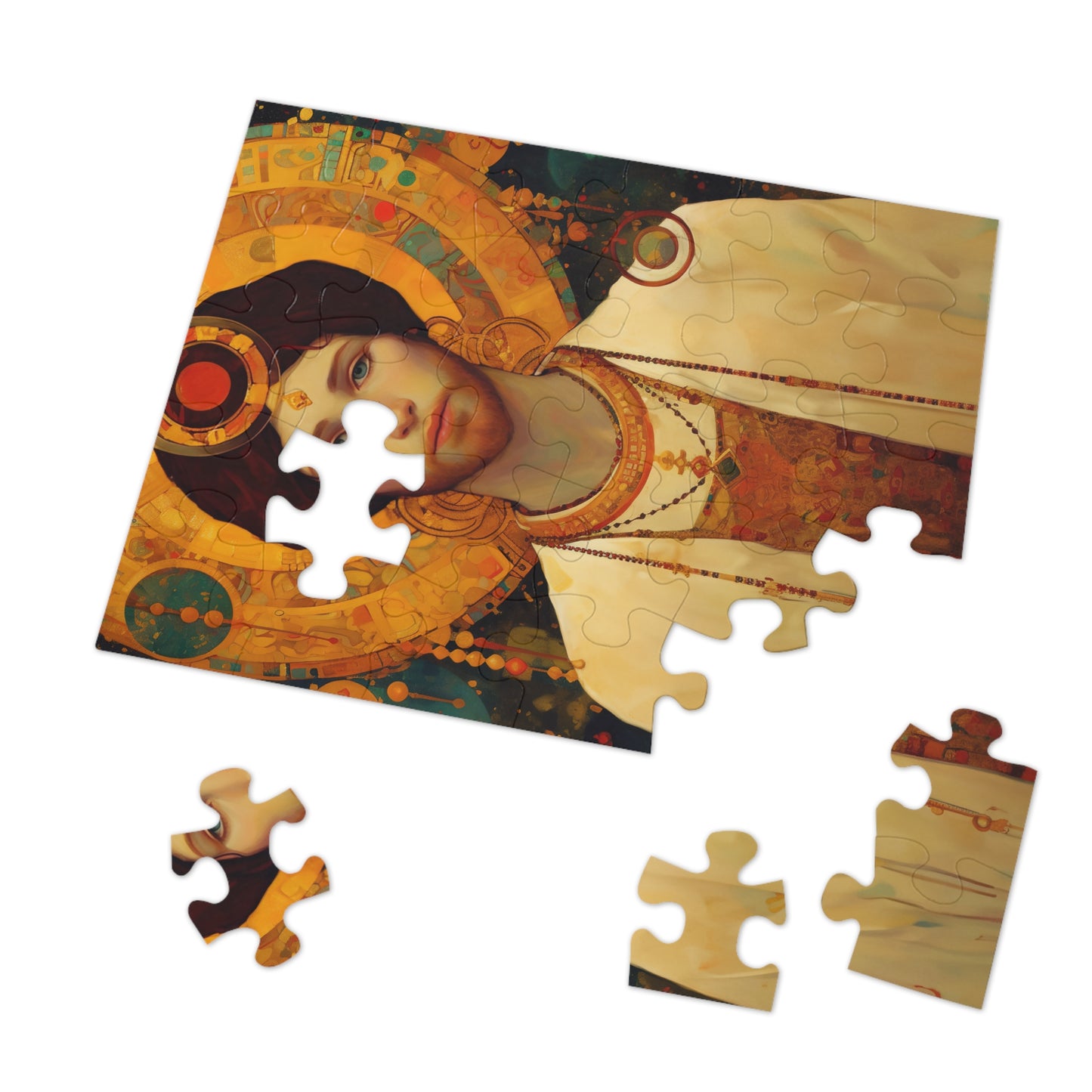 Saint Abdiesus - Puzzle and Keepsake Tin - Religious Jigsaw Puzzle (30, 110, 252, 500,1000-Piece) - Religious Puzzle