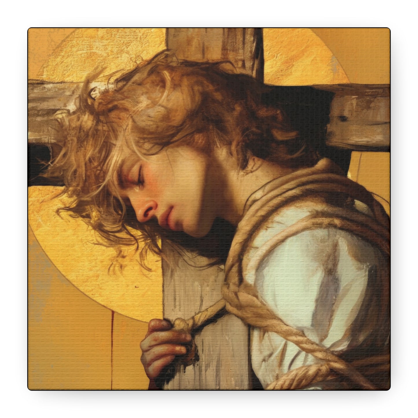 Saint Dismus, The 'Good Thief' - Gallery Wrapped Canvas - Print - Religious Art for your Home - Catholic Art