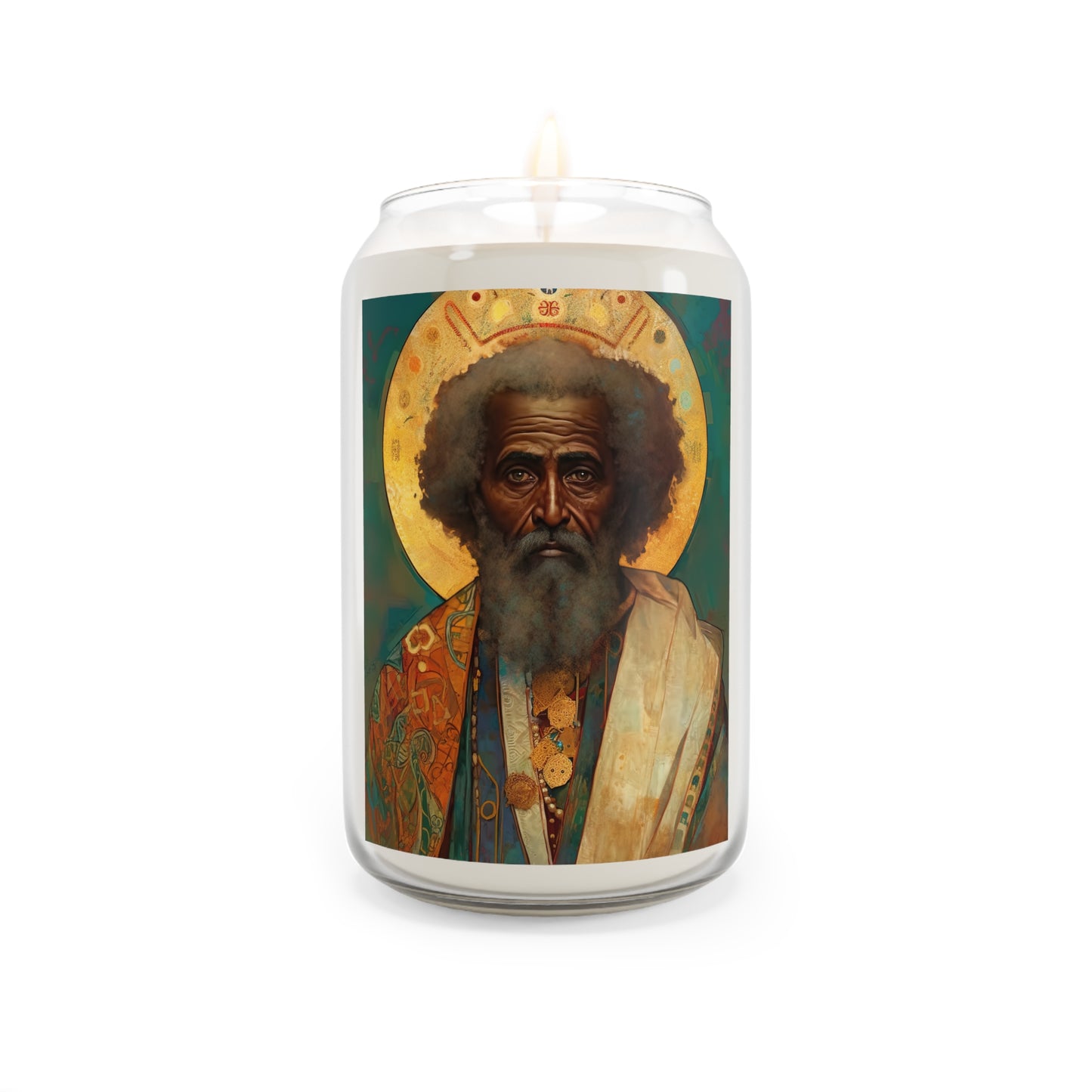 Saint Moses - Scented Prayer Candle, 13.75oz - Tall Size - Religious Prayer Candle - Catholic Art