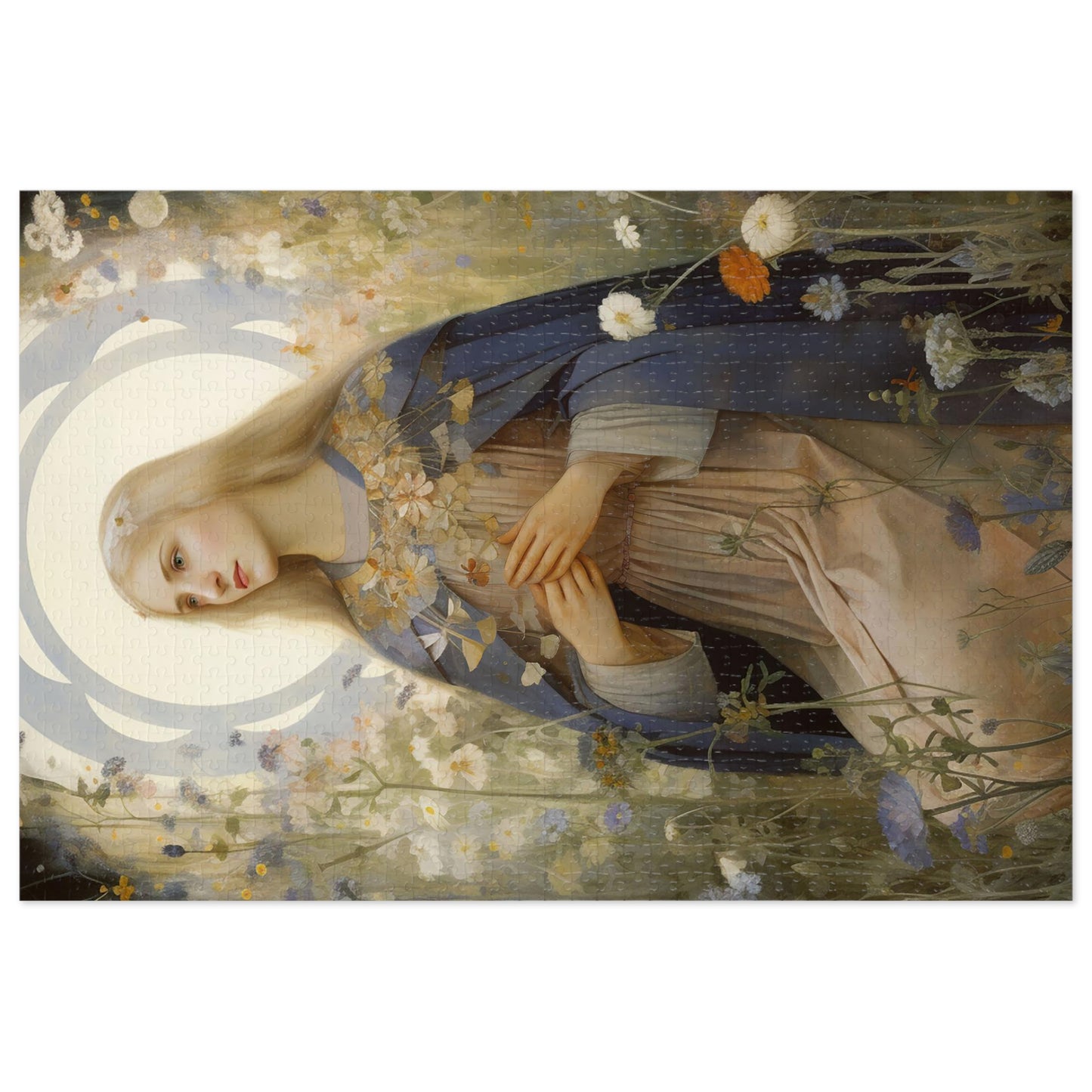 Saint Hildegarde - Puzzle and Keepsake Tin - Religious Jigsaw Puzzle (30, 110, 252, 500,1000-Piece) - Religious Puzzle