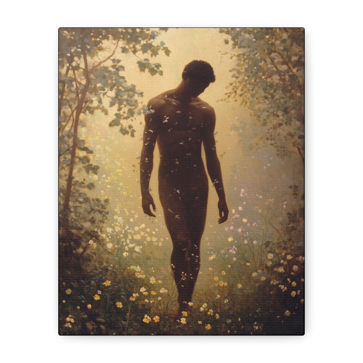 Saint Adam - Museum Wrapped Canvas - Sanctified Souls Print - Religious Art for your Home
