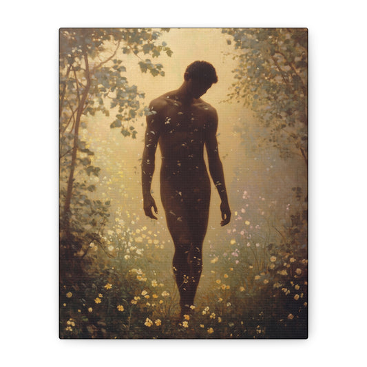 Saint Adam - Museum Wrapped Canvas - Sanctified Souls Print - Religious Art for your Home