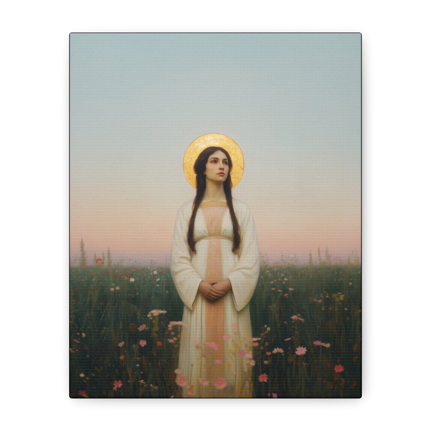 Saint Sabina-  Museum Wrapped Canvas - Sanctified Souls Print - Religious Art for your Home - Catholic Patron Saint Art