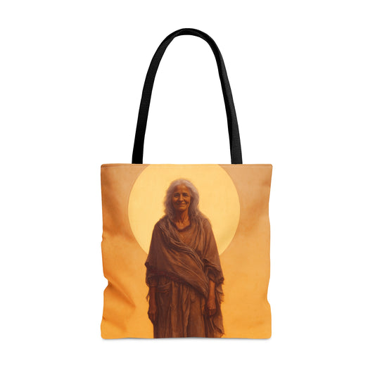 Saint Mary of Egypt - Desert Mother - Tote Bag - Large Medium Small Faith Art Bag - Catholic Faith Purse