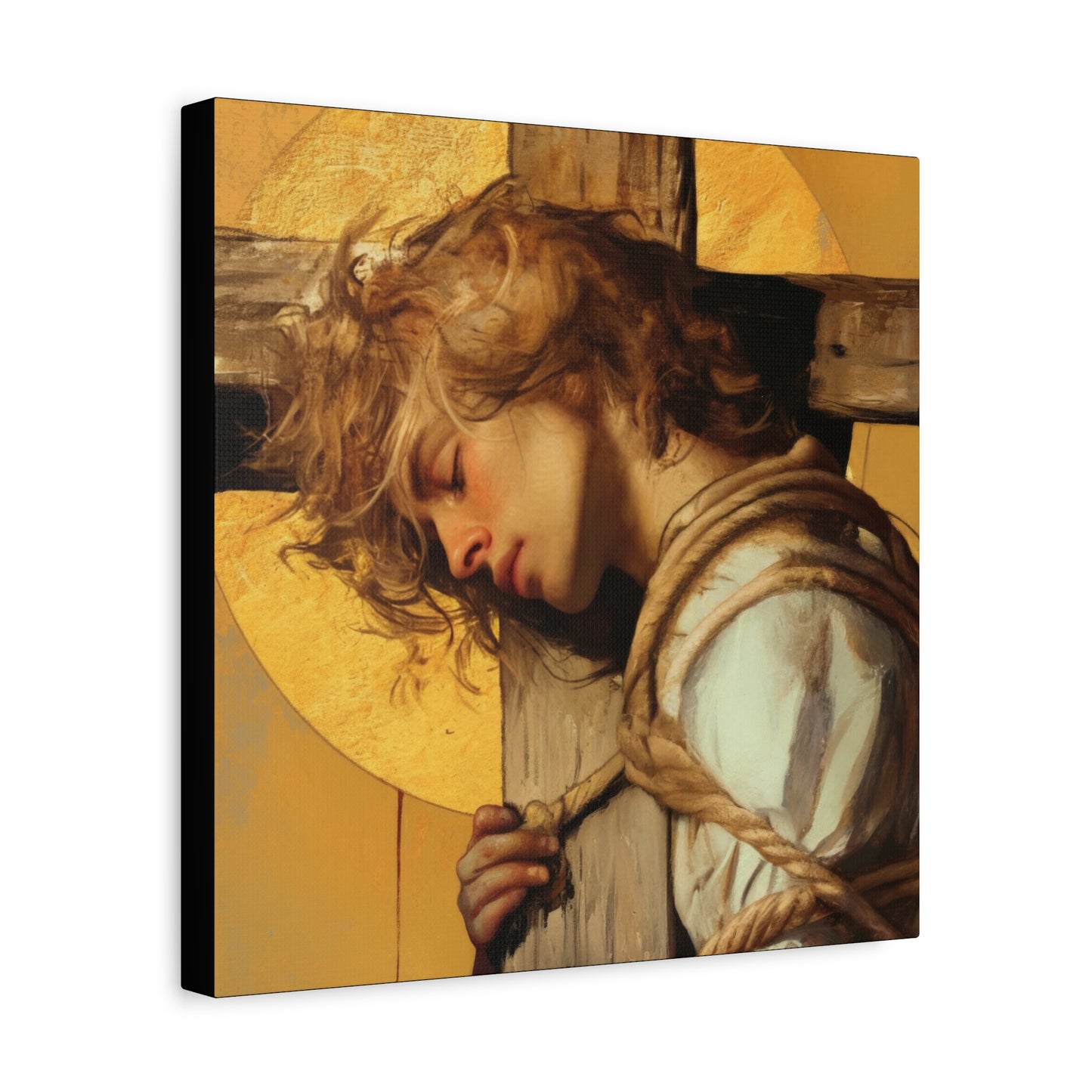 Saint Dismus, The 'Good Thief' - Gallery Wrapped Canvas - Print - Religious Art for your Home - Catholic Art