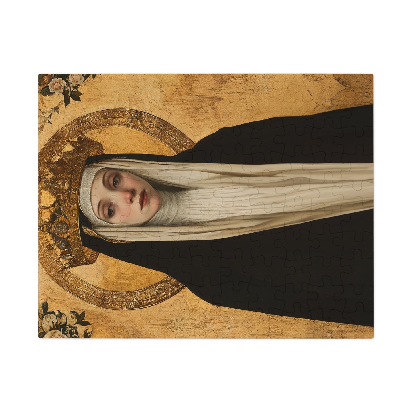 Saint Margaret of Hungary - Puzzle and Keepsake Tin - Religious Jigsaw Puzzle (30, 110, 252, 500,1000-Piece) - Religious Puzzle