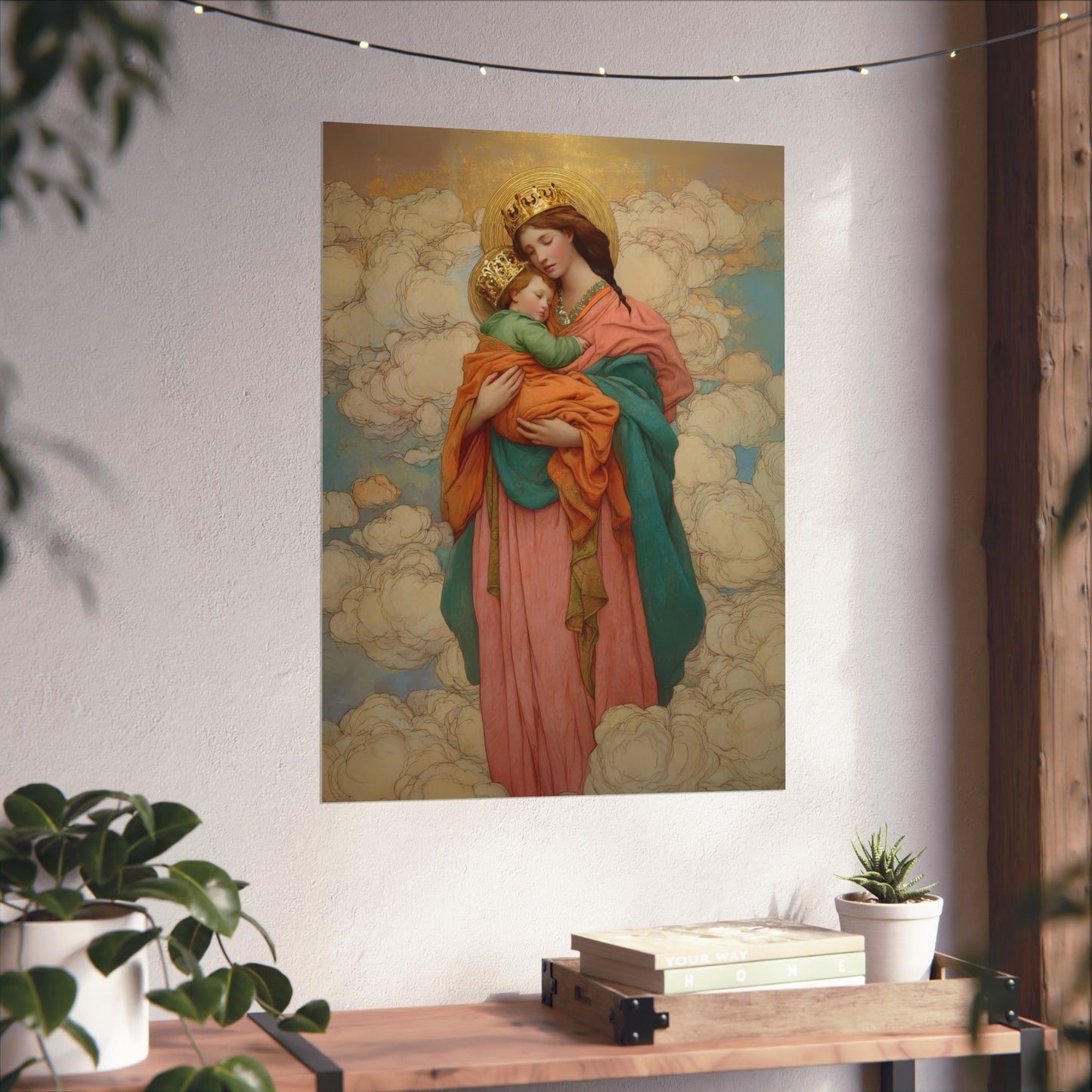 Our Lady of Perpetual Help - Sanctified Souls Print - Multiple Sizes - Premium Matte Vertical Posters