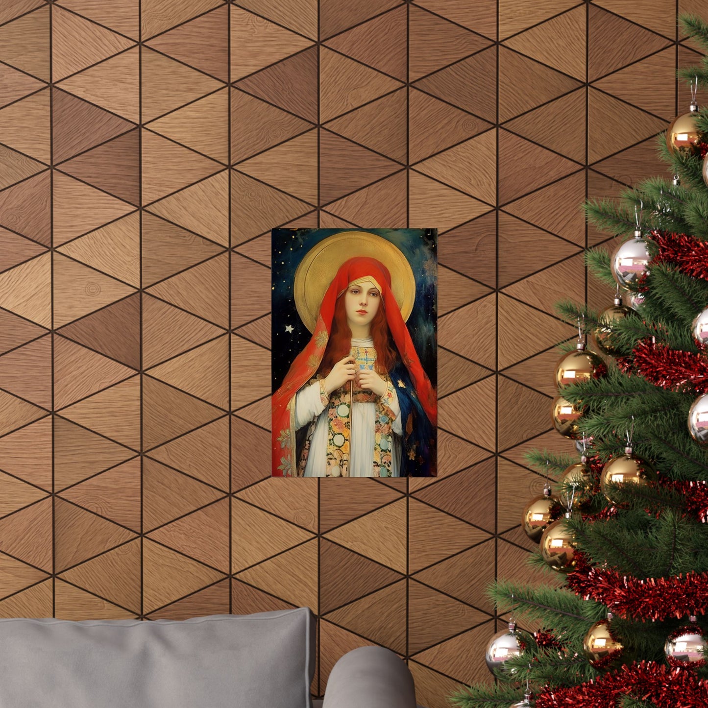 Saint Sabina Print - Sanctified Souls Print - Multiple Sizes - Premium Matte Vertical Posters
