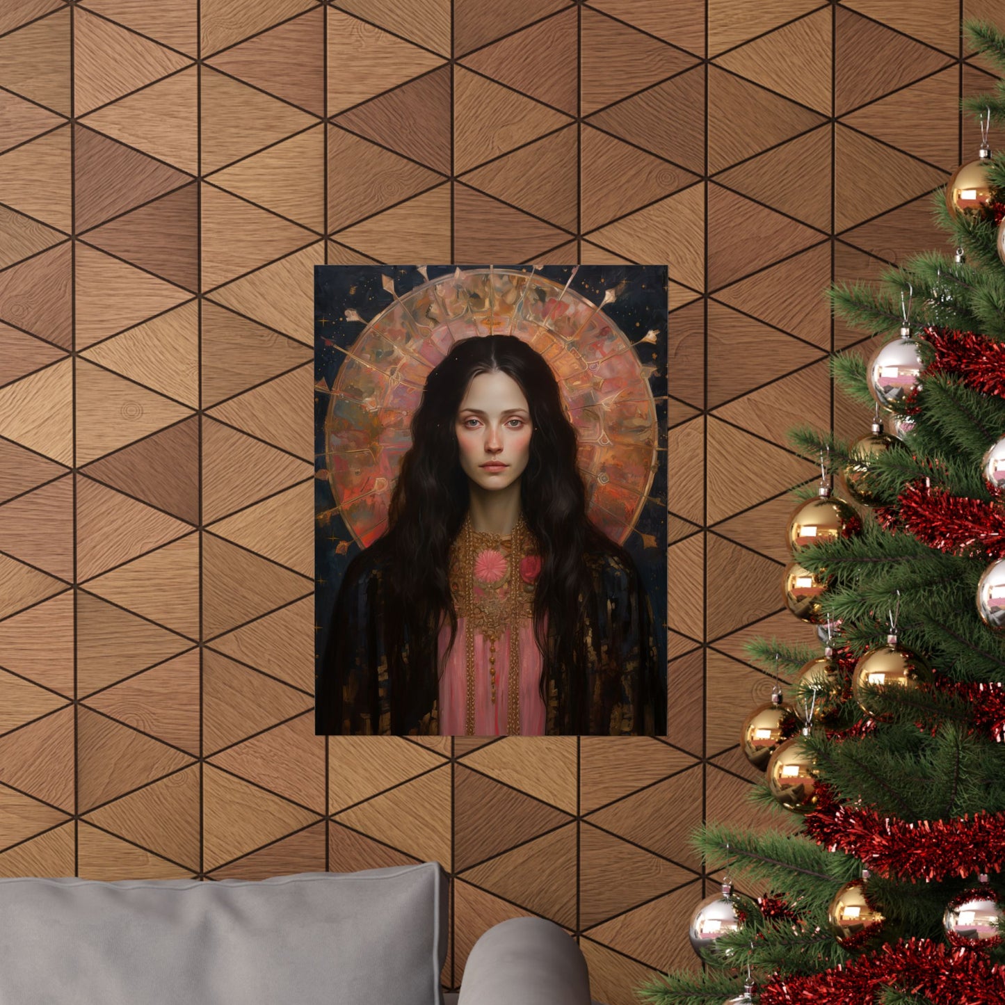 Saint Susanna - Sanctified Souls Print - Multiple Sizes - Premium Matte Vertical Posters