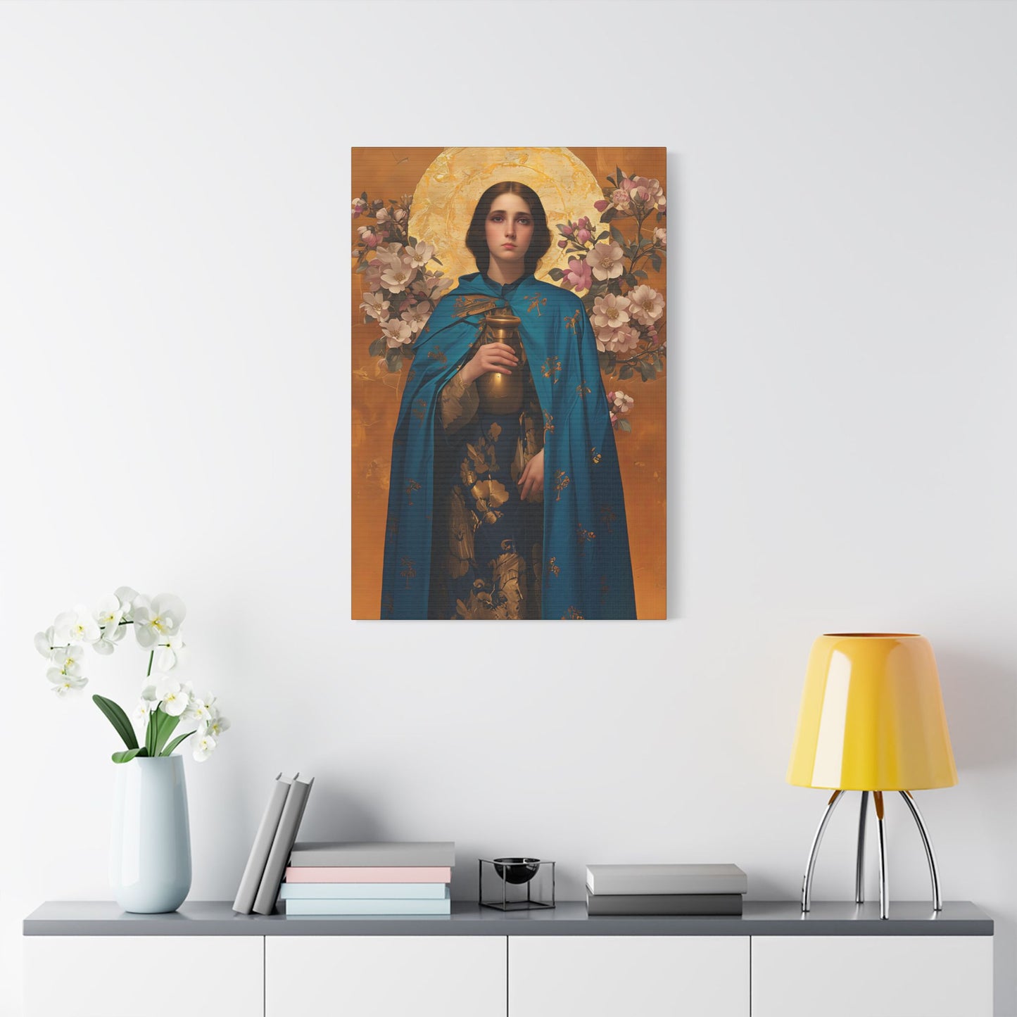 Anastasia the Patrician of Alexandria  - Museum Wrapped Canvas - Sanctified Souls Print - Religious Art