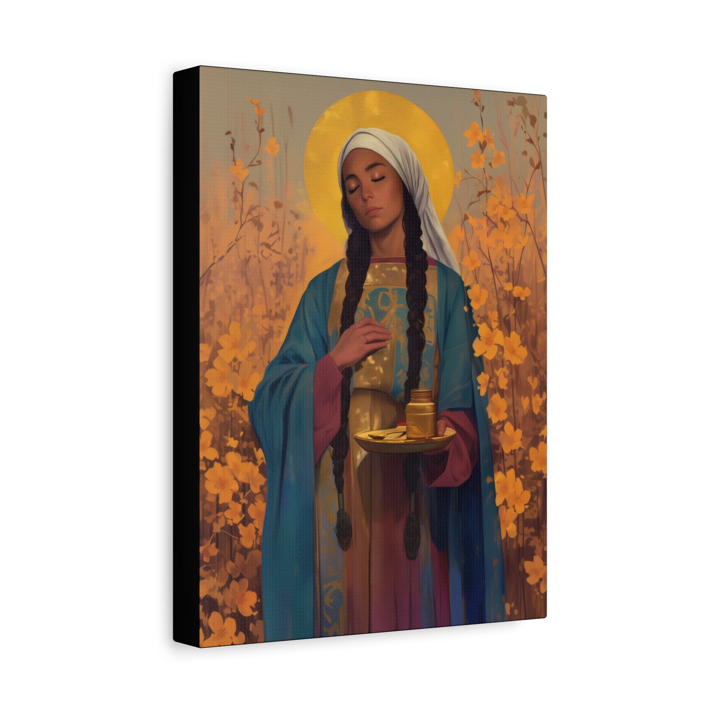 Saint Hermione of Ephesus - Gallery Wrapped Canvas - Print - Religious Art for your Home - Catholic Art Print